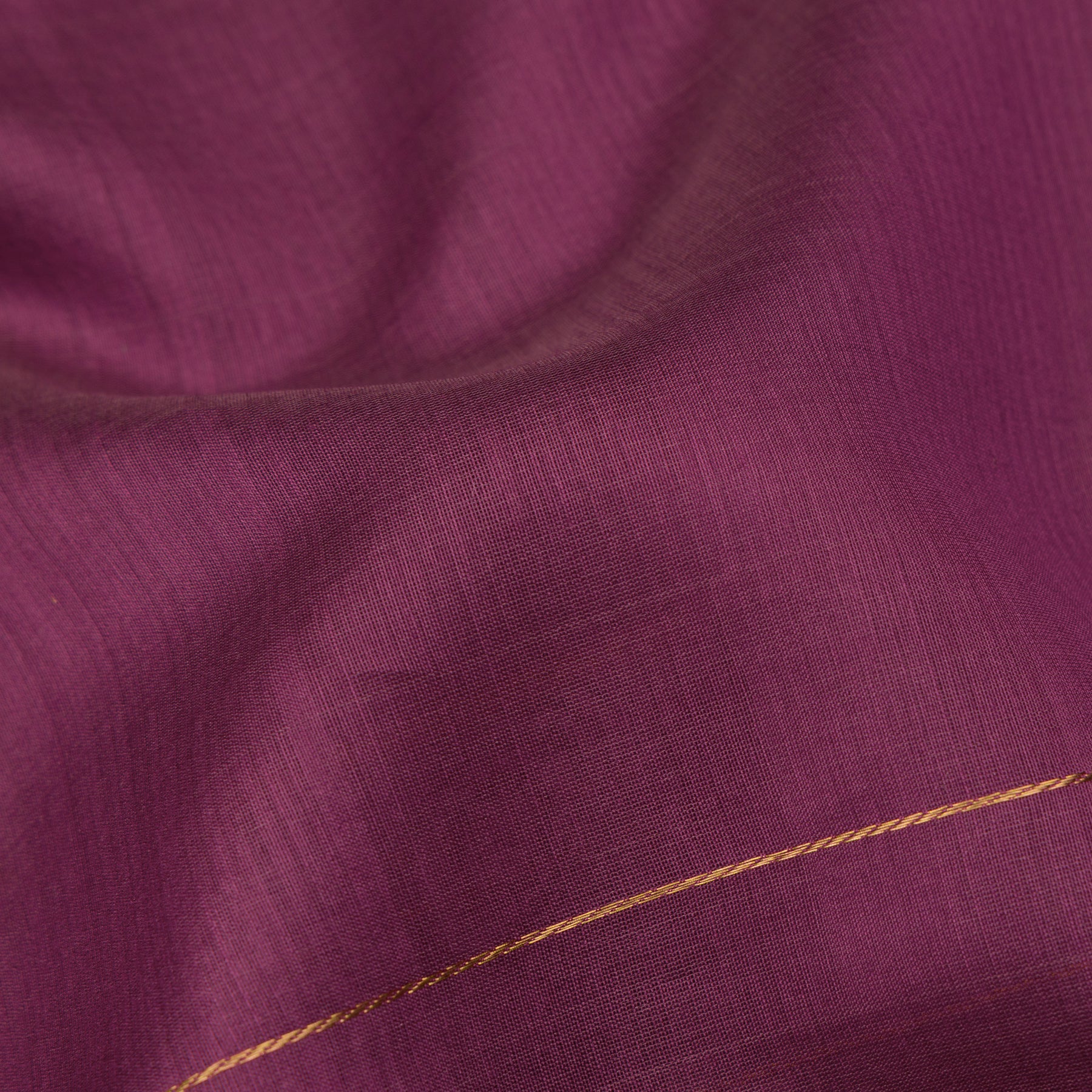 Pradeep Pillai Chanderi Silk/Cotton Sari 25-008-HS005-00313 - Fabric View