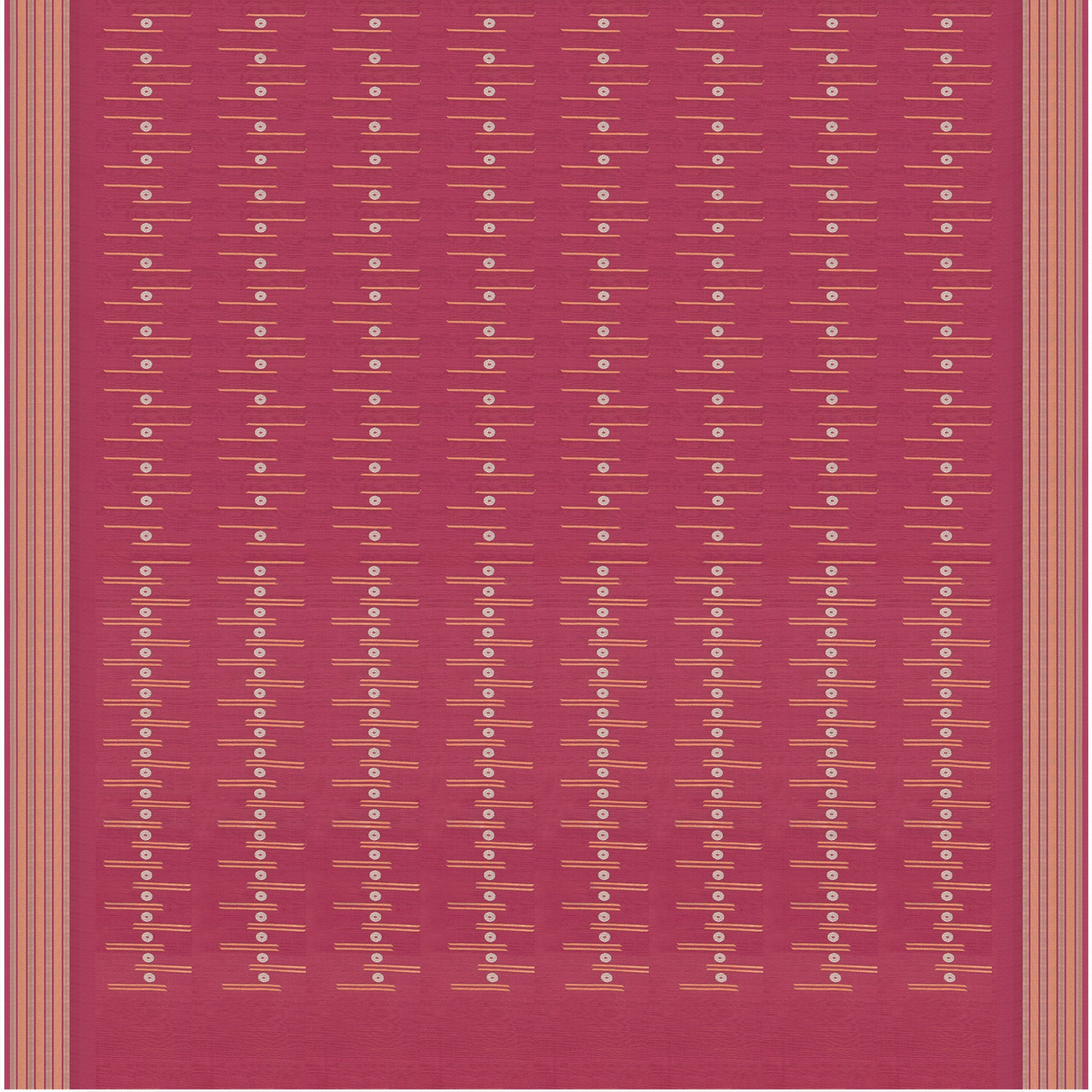 Pradeep Pillai Chanderi Silk/Cotton Sari 25-008-HS005-00332 - Full View