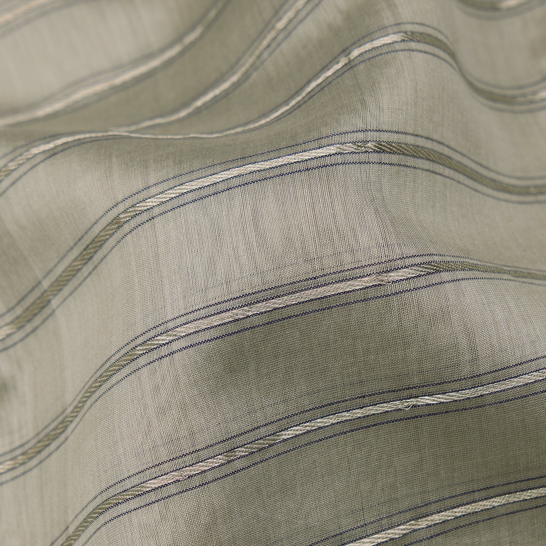 Pradeep Pillai Chanderi Silk/Cotton Sari 25-008-HS005-00336 - Fabric View