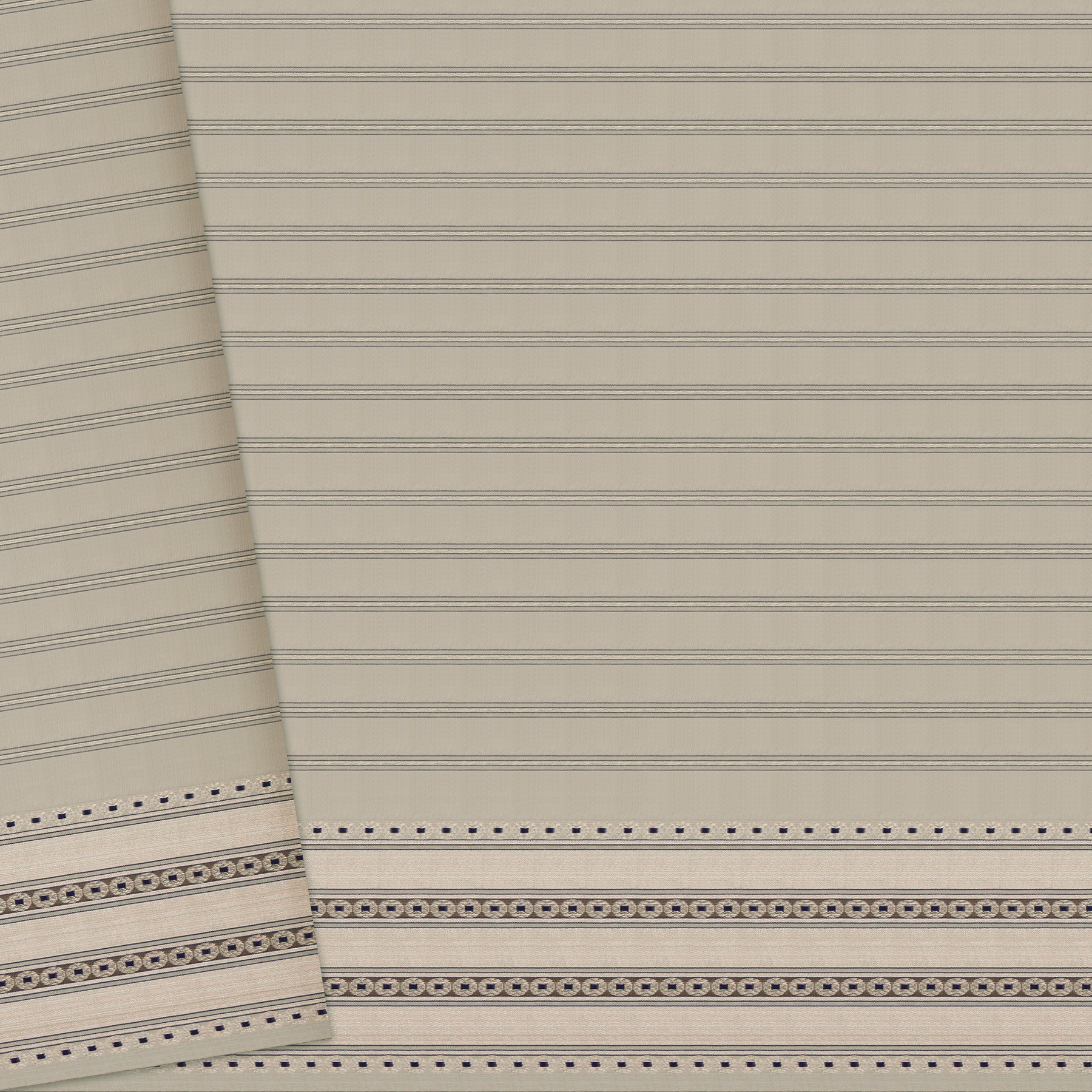 Pradeep Pillai Chanderi Silk/Cotton Sari 25-008-HS005-00336 - Blouse View