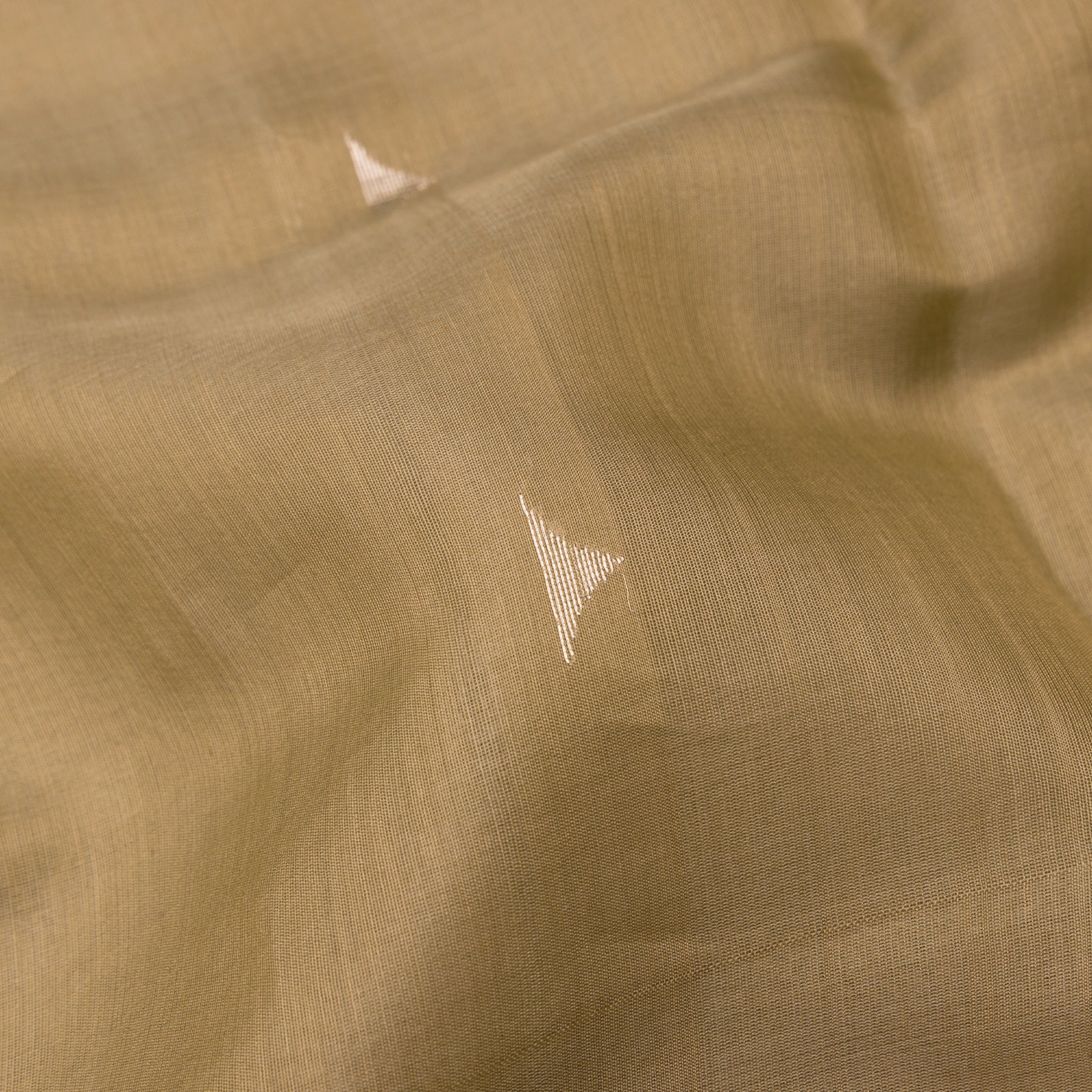 Pradeep Pillai Chanderi Silk/Cotton Sari 25-008-HS005-00504 - Fabric View