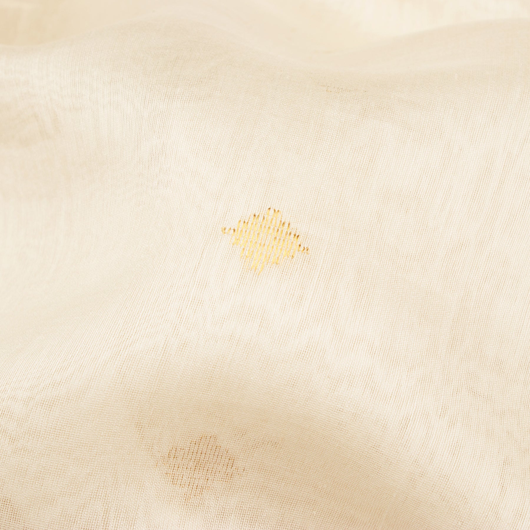 Pradeep Pillai Chanderi Silk/Cotton Sari 25-008-HS005-00540 - Fabric View