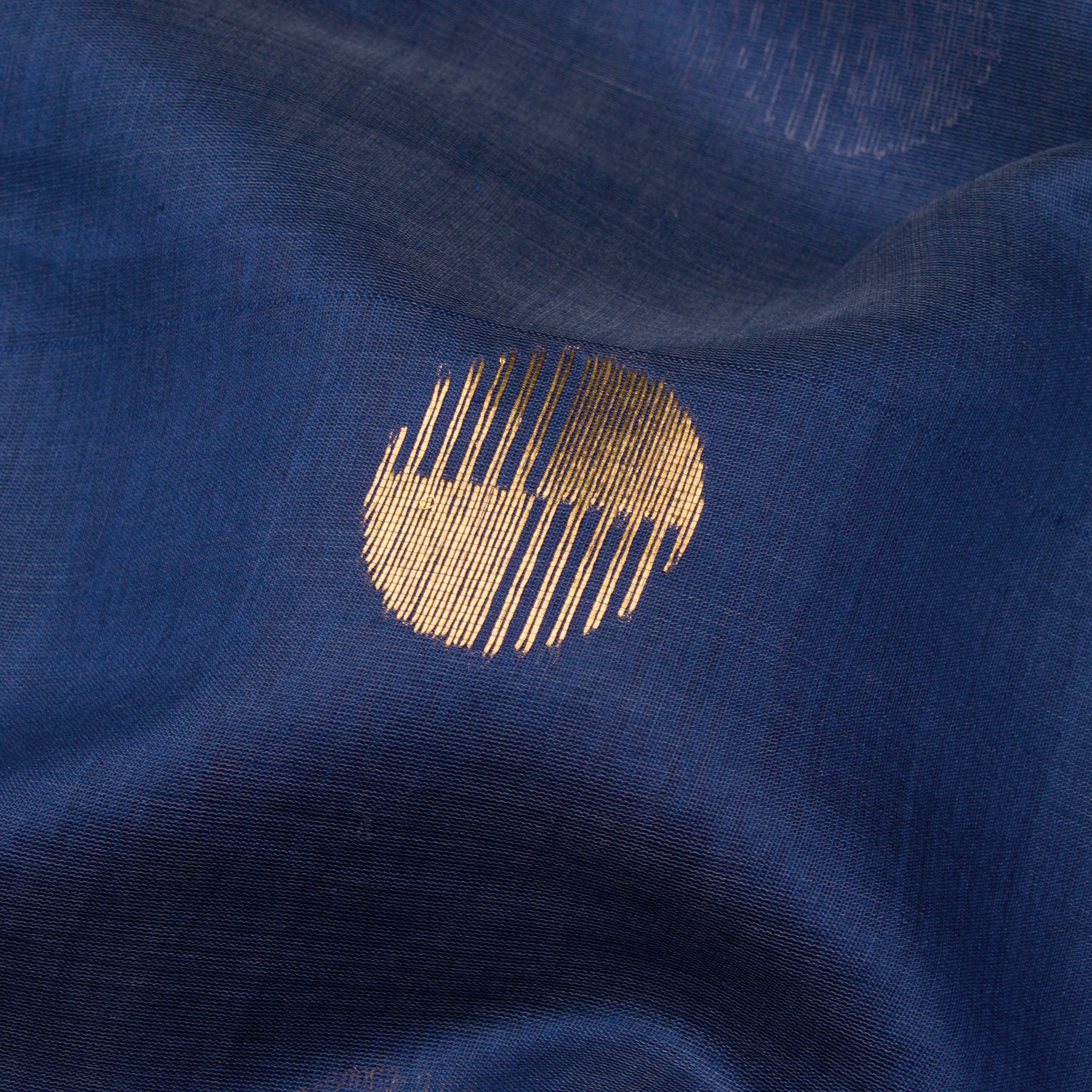 Pradeep Pillai Chanderi Silk/Cotton Sari 25-008-HS005-00564 - Fabric View