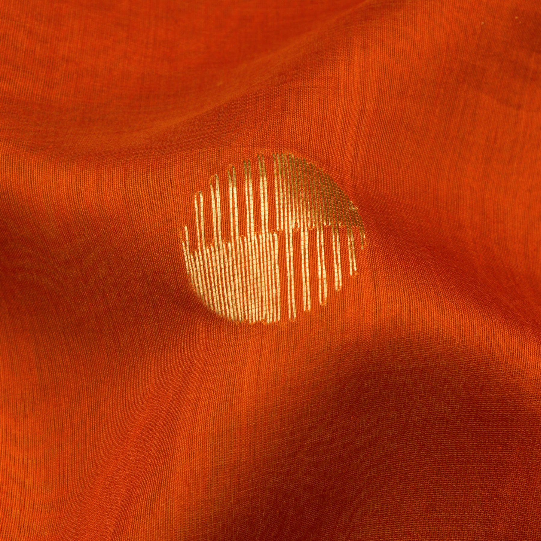Pradeep Pillai Chanderi Silk/Cotton Sari 25-008-HS005-00566 - Fabric View