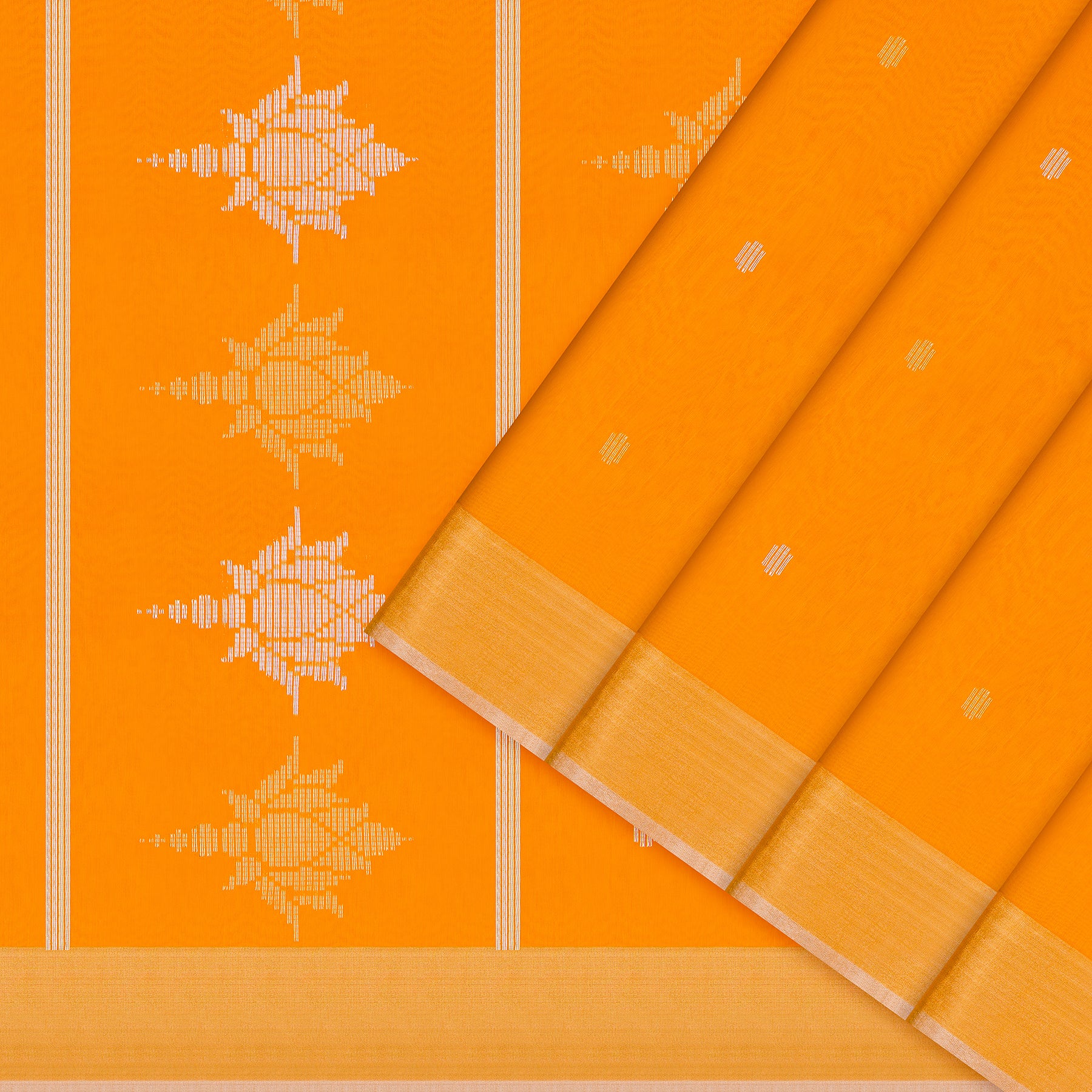 Pradeep Pillai Silk/Cotton Sari 25-008-HS005-00575 - Cover View