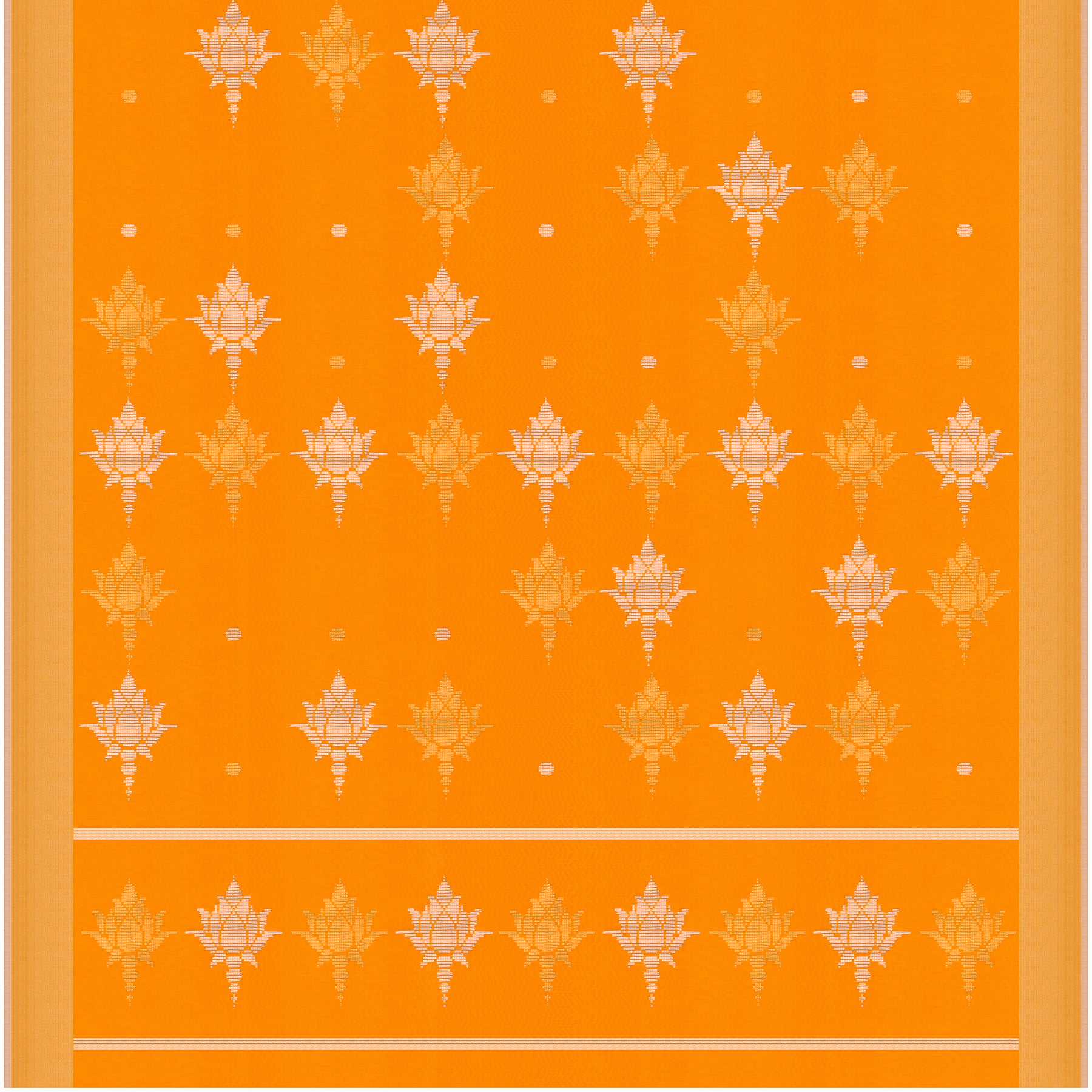 Pradeep Pillai Silk/Cotton Sari 25-008-HS005-00575 - Full View