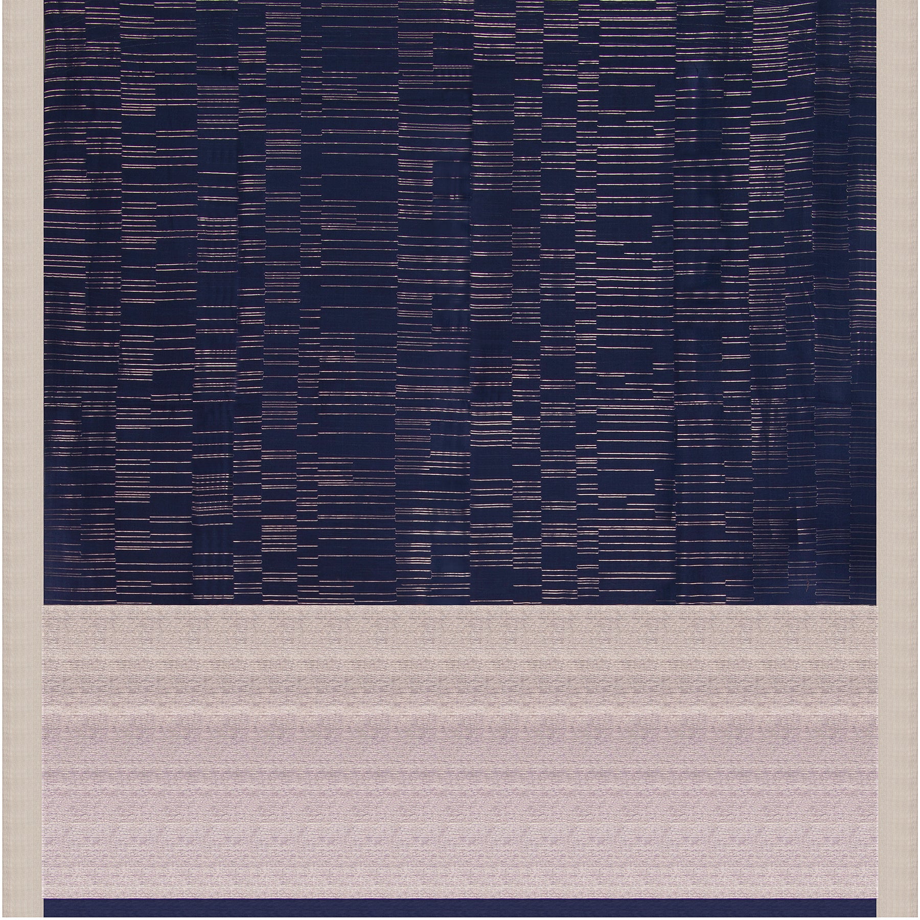 Pradeep Pillai Chanderi Silk/Cotton Sari 25-008-HS005-00699 - Full View