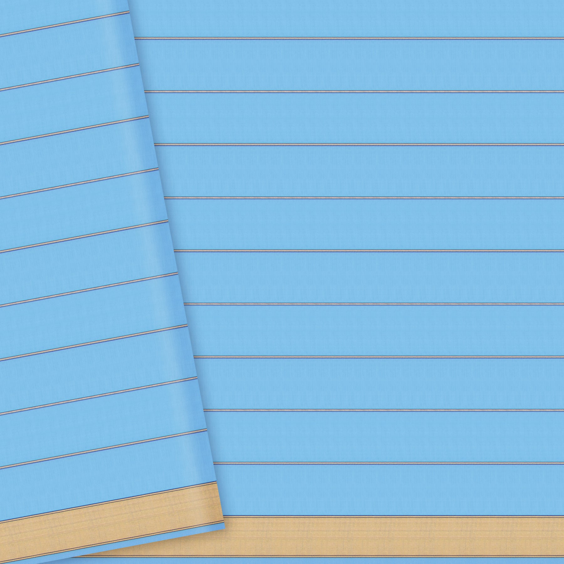 Pradeep Pillai Chanderi Silk/Cotton Sari 25-008-HS005-00702 - Blouse View