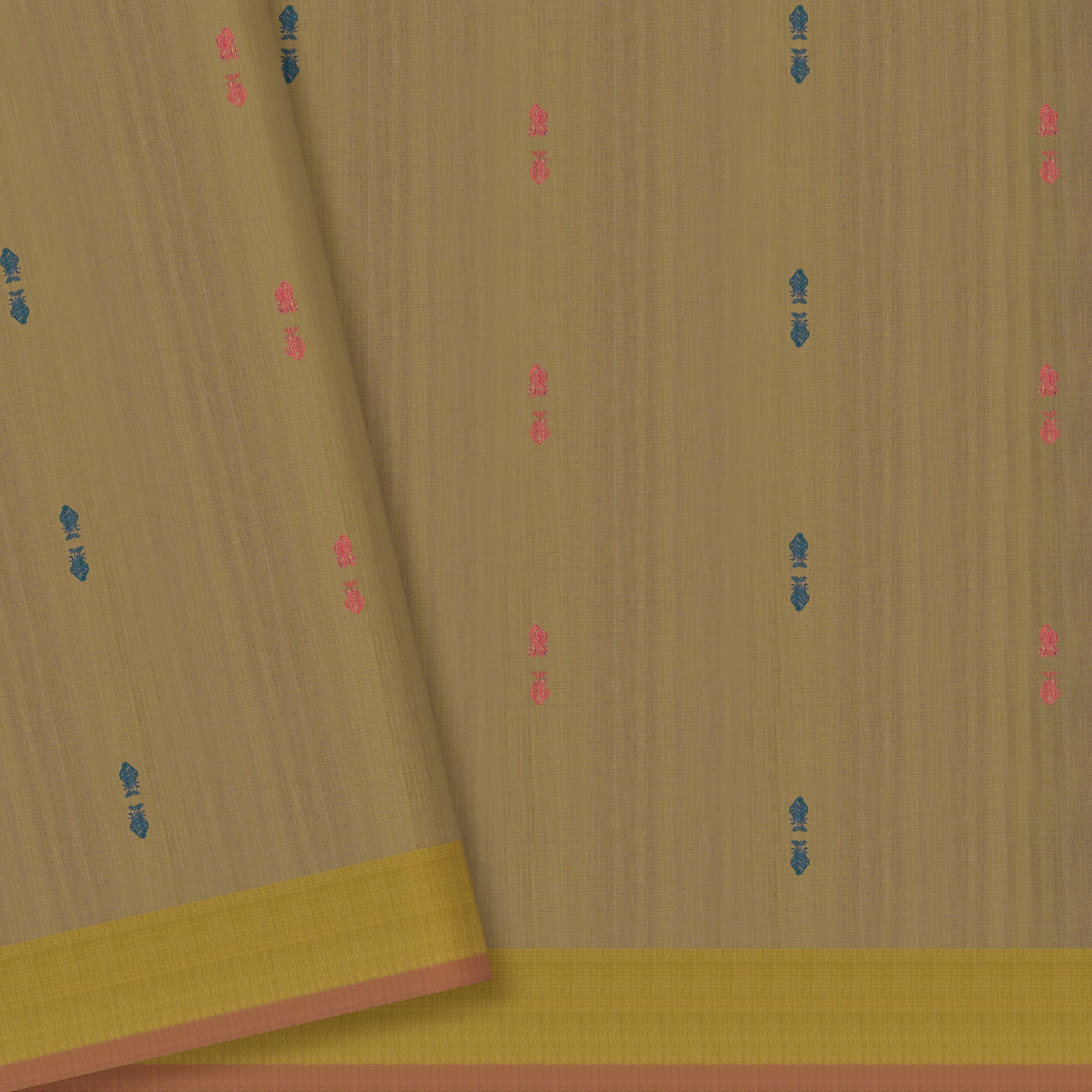 Vani Vrtti Tussore Silk Sari 25-015-HS002-00187 - Blouse View