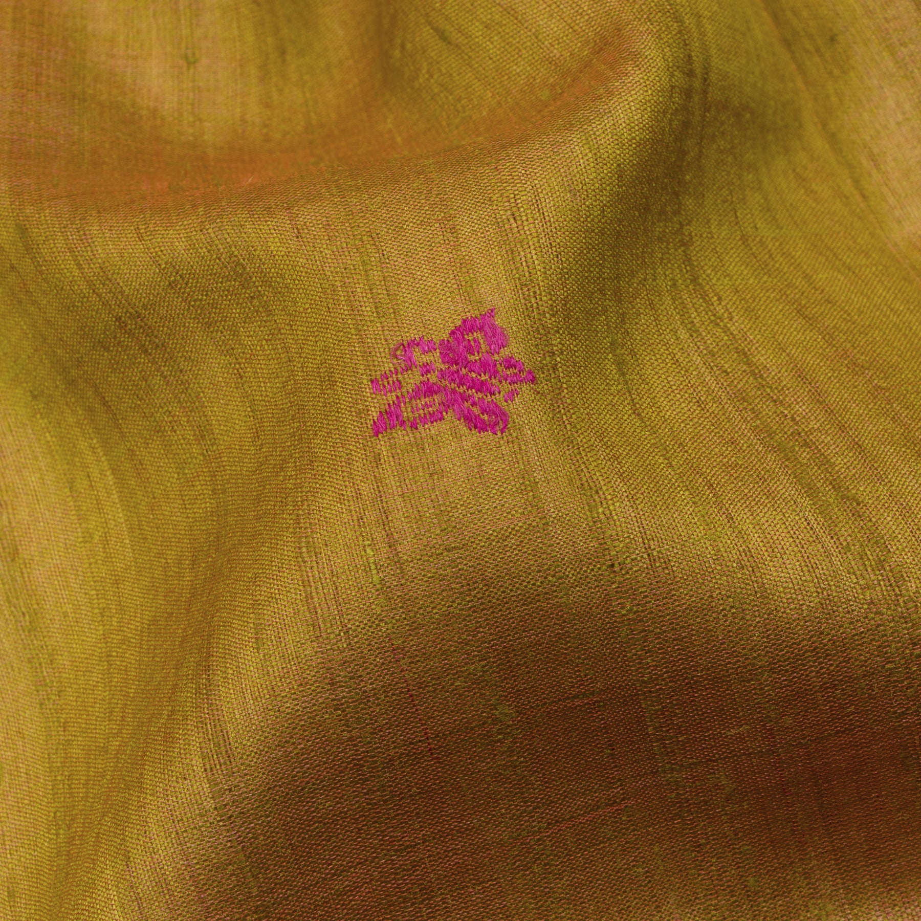 Vani Vrtti Tussore Silk Sari 25-015-HS002-00196 - Fabric View