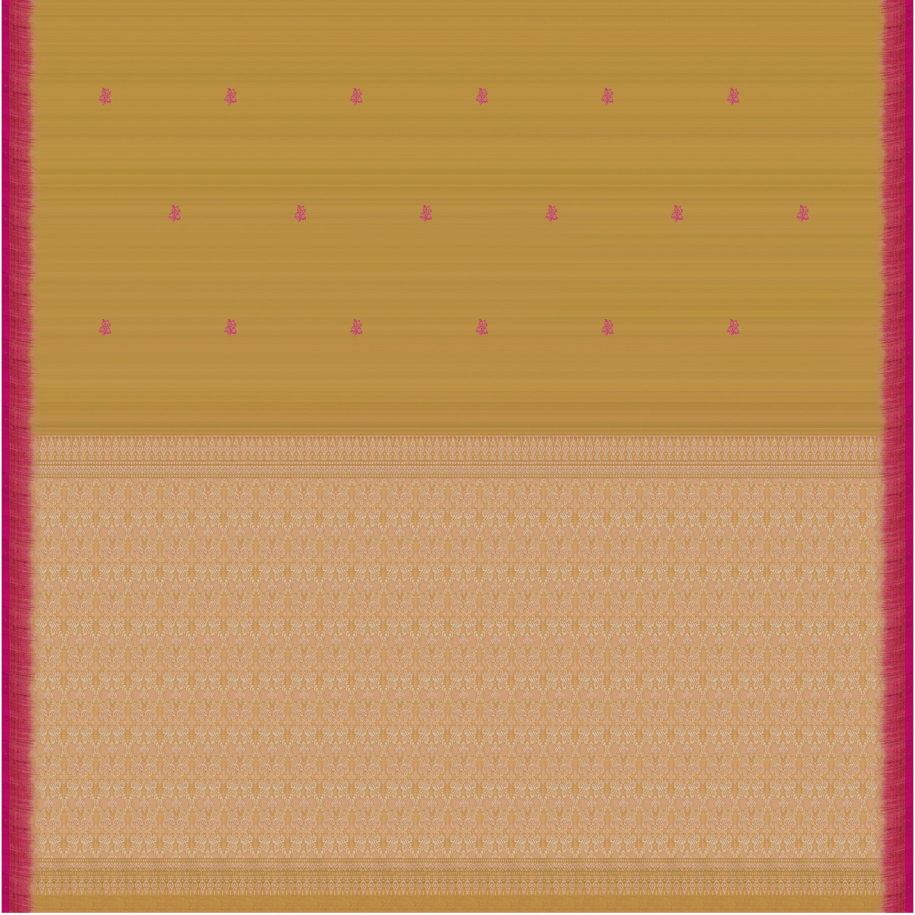 Vani Vrtti Tussore Silk Sari 25-015-HS002-00196 - Full View