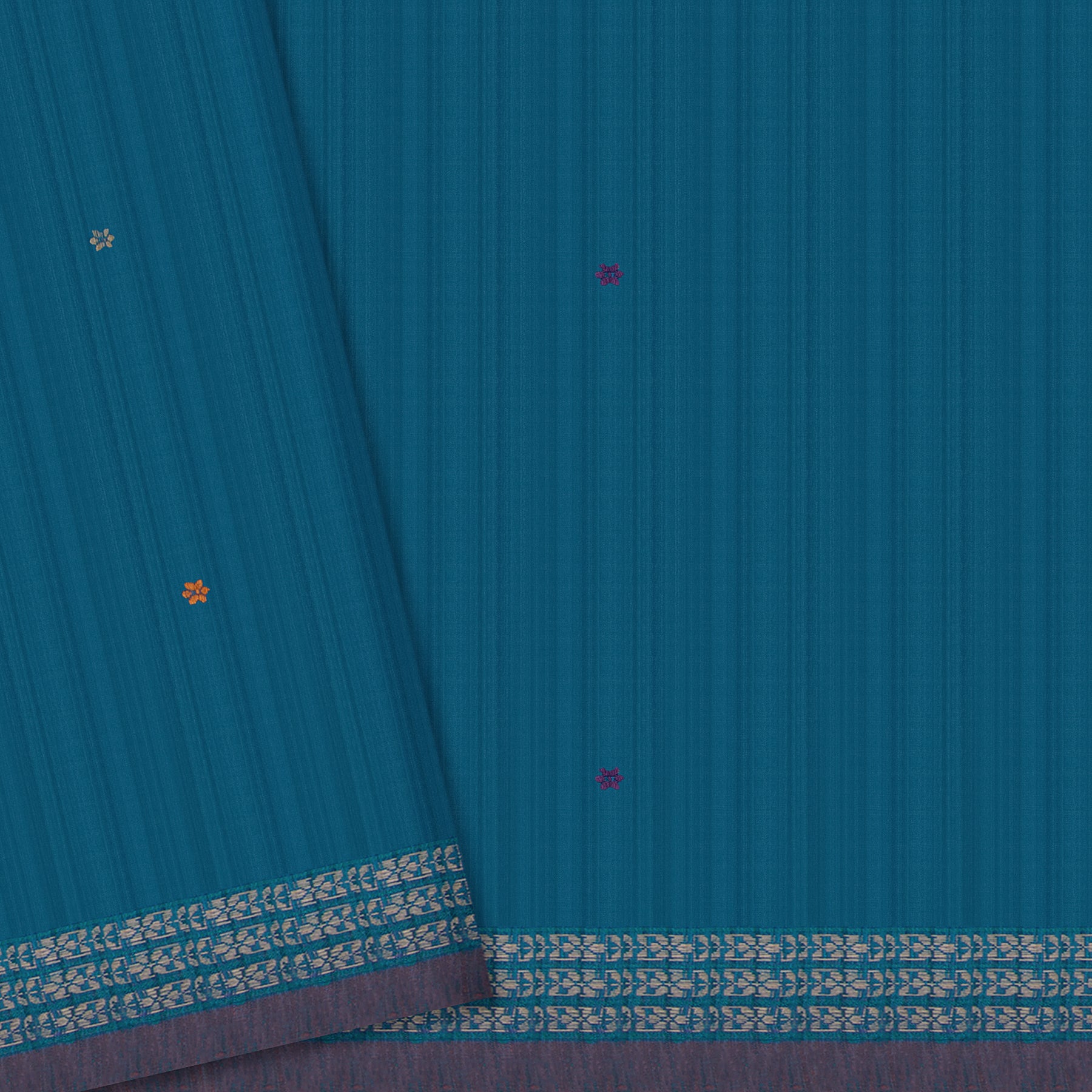 Vani Vrtti Tussore Silk Sari 25-015-HS002-00211 - Blouse View