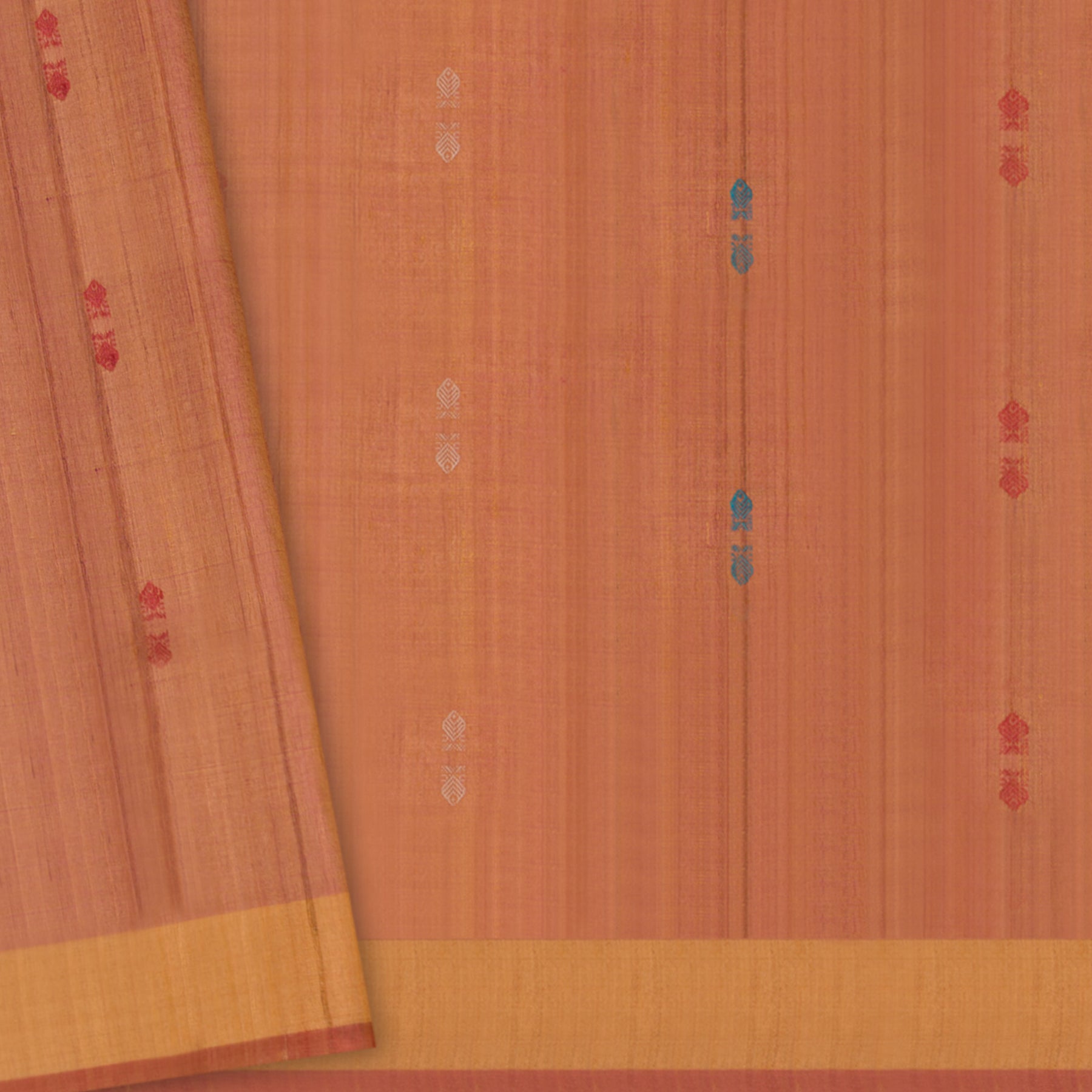 Vani Vrtti Tussore Silk Sari 25-015-HS002-00216 - Blouse View