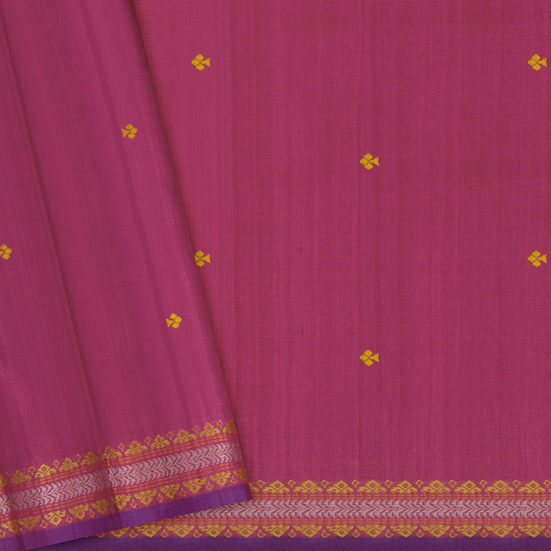 Vani Vrtti Tussore Silk Sari 25-015-HS002-00218 - Blouse View
