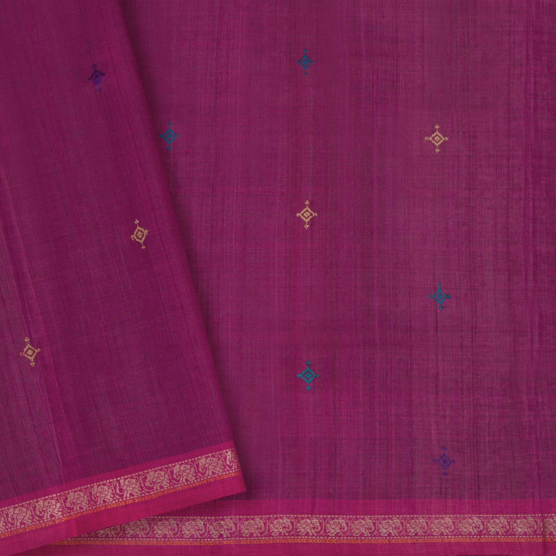 Vani Vrtti Tussore Silk Sari 25-015-HS002-00227 - Blouse View