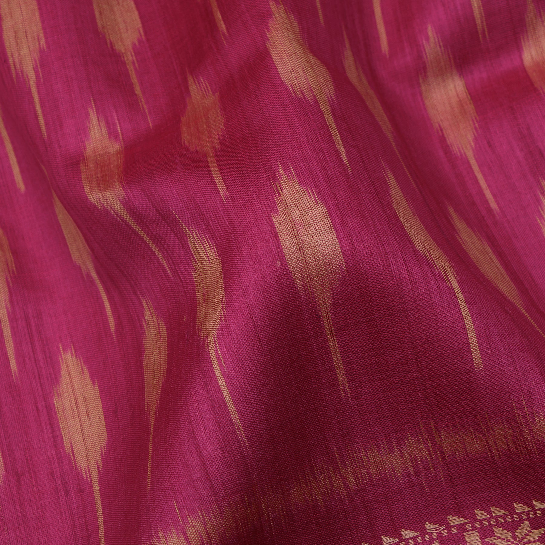 Vani Vrtti Tussore Silk Sari 25-015-HS002-00235 - Fabric View