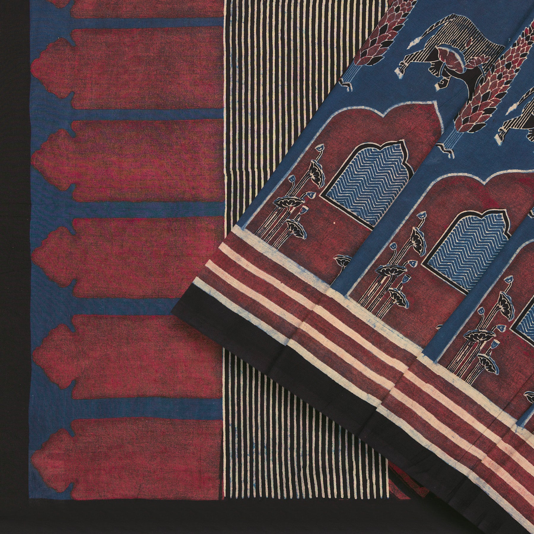 Vraj Bhoomi Cotton Sari 25-025-HS003-00024 - Cover View