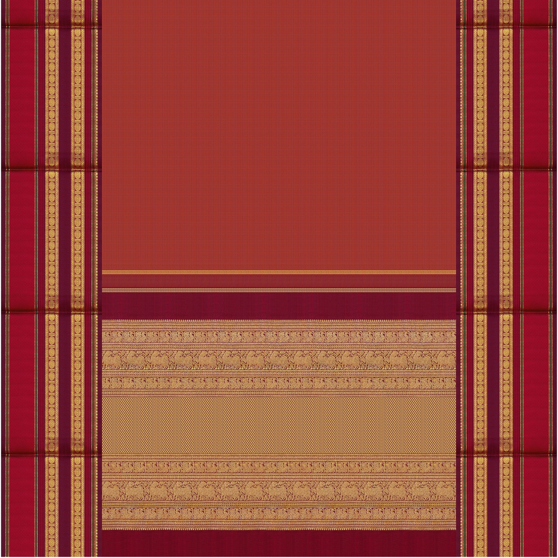 Kanakavalli Kanjivaram Silk Sari 25-040-HS001-00232 - Full View
