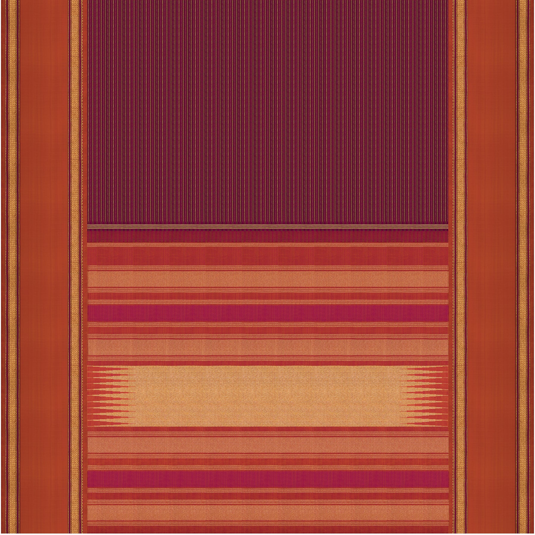 Kanakavalli Kanjivaram Silk Sari 25-040-HS001-01221 - Full View