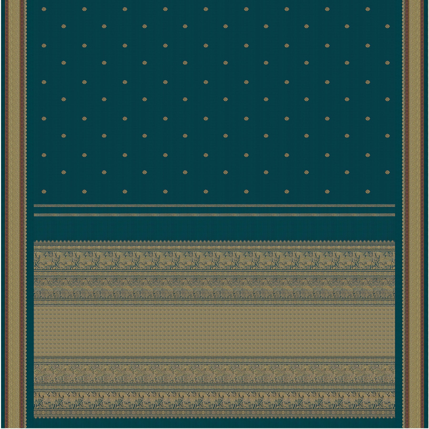 Kanakavalli Kanjivaram Silk Sari 25-040-HS001-01229 - Full View