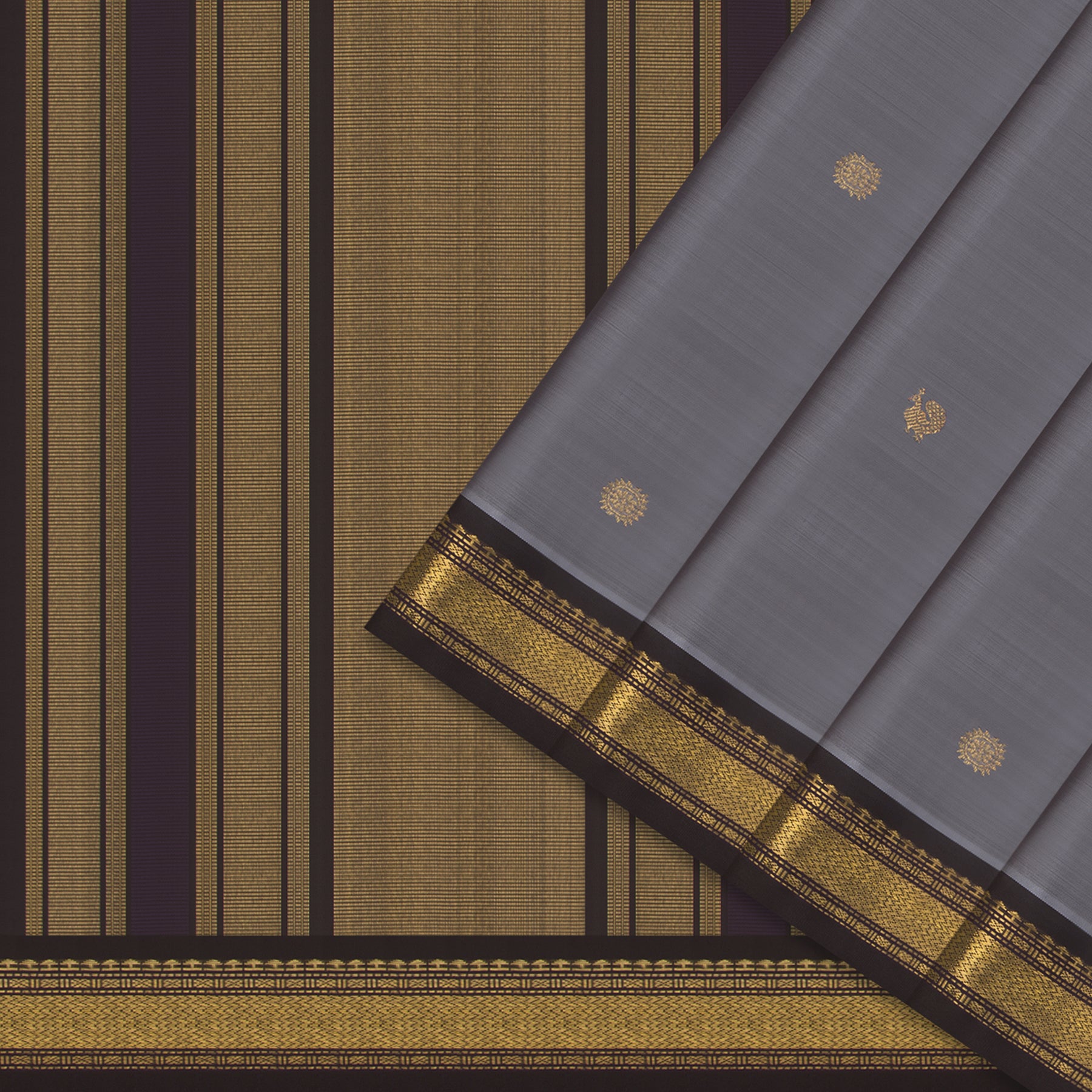 Kanakavalli Kanjivaram Silk Sari 25-040-HS001-01248 - Cover View