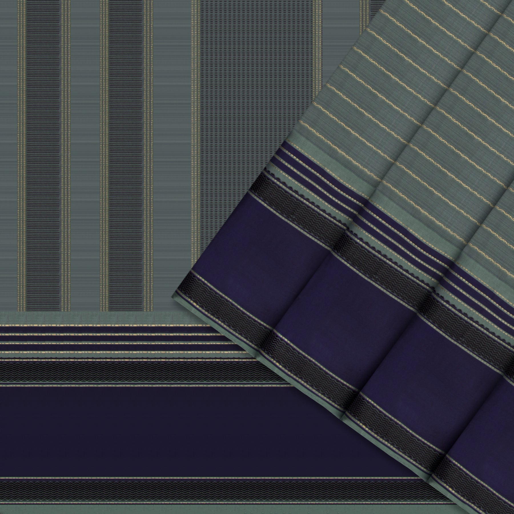 Kanakavalli Kanjivaram Silk Sari 25-040-HS001-01250 - Cover View