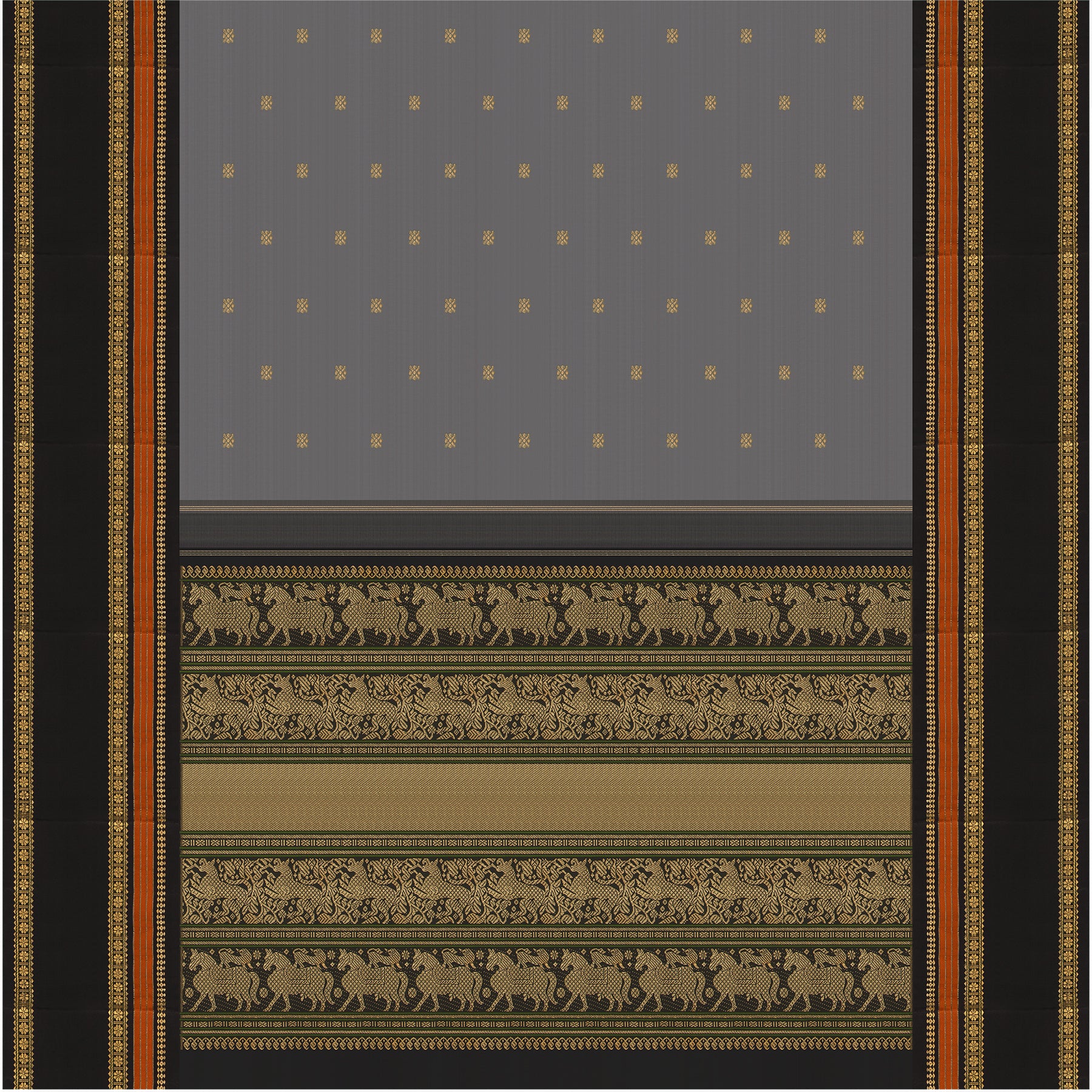 Kanakavalli Kanjivaram Silk Sari 25-040-HS001-02273 - Full View