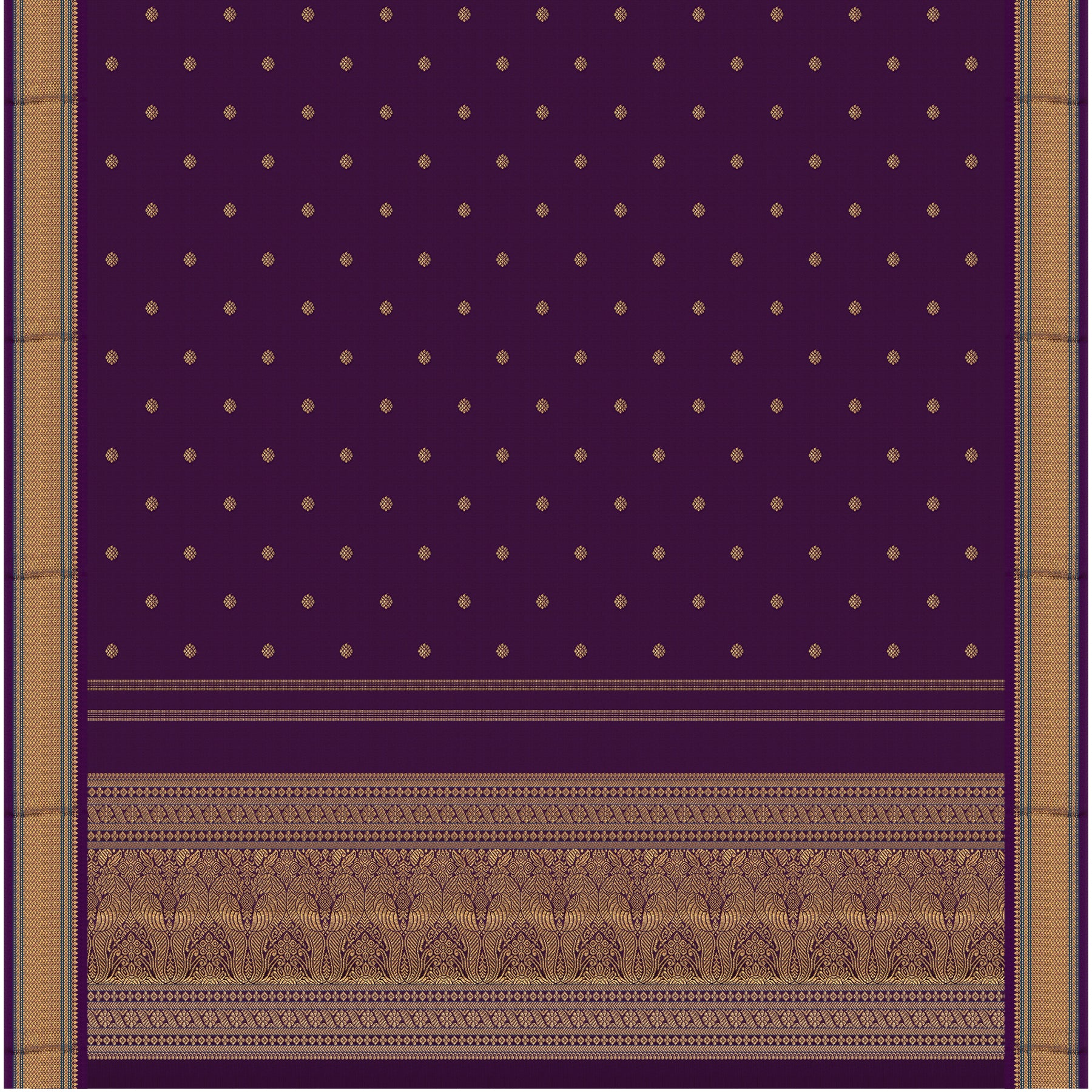 Kanakavalli Kanjivaram Silk Sari 25-040-HS001-02282 - Full View
