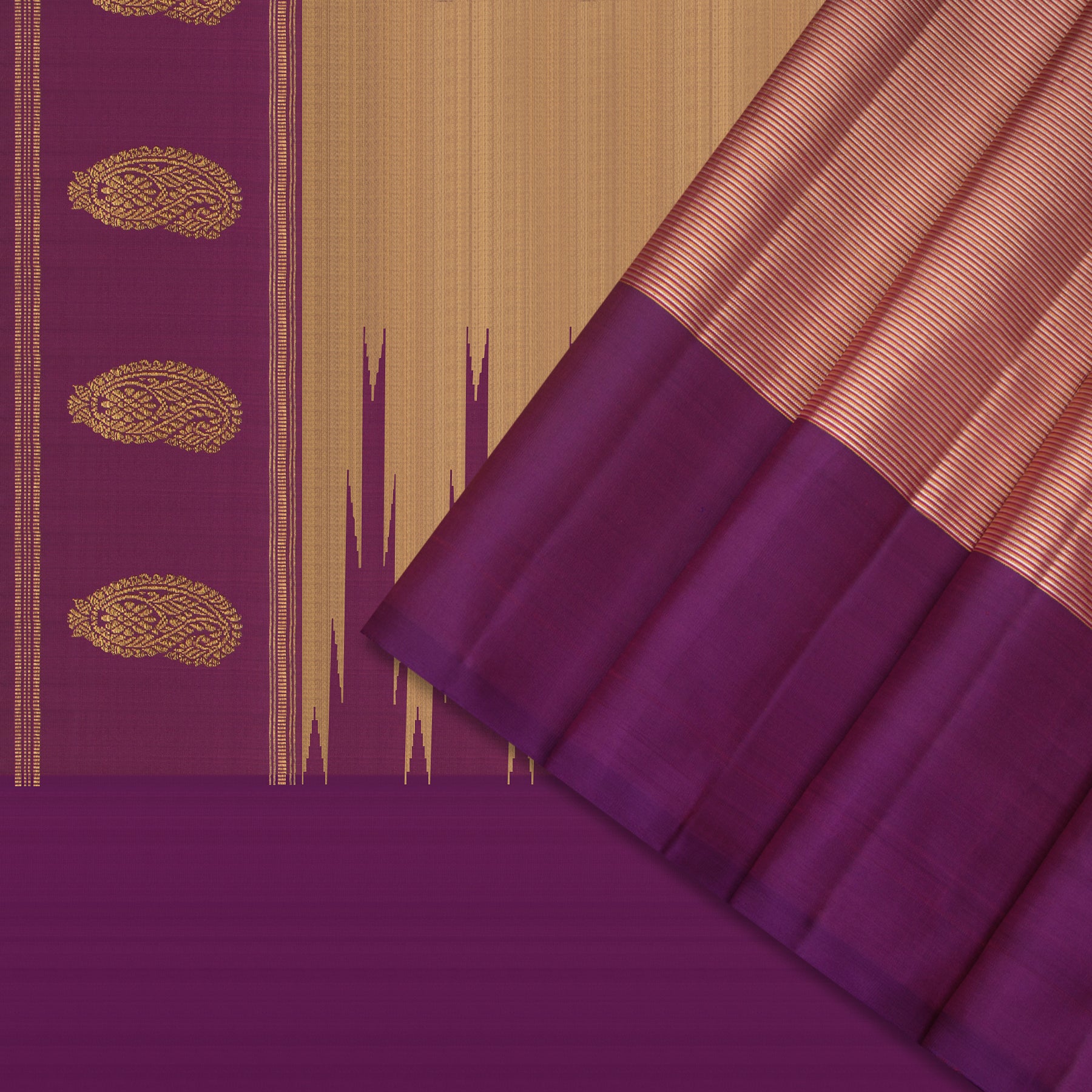 Kanakavalli Kanjivaram Silk Sari 25-040-HS001-02312 - Cover View