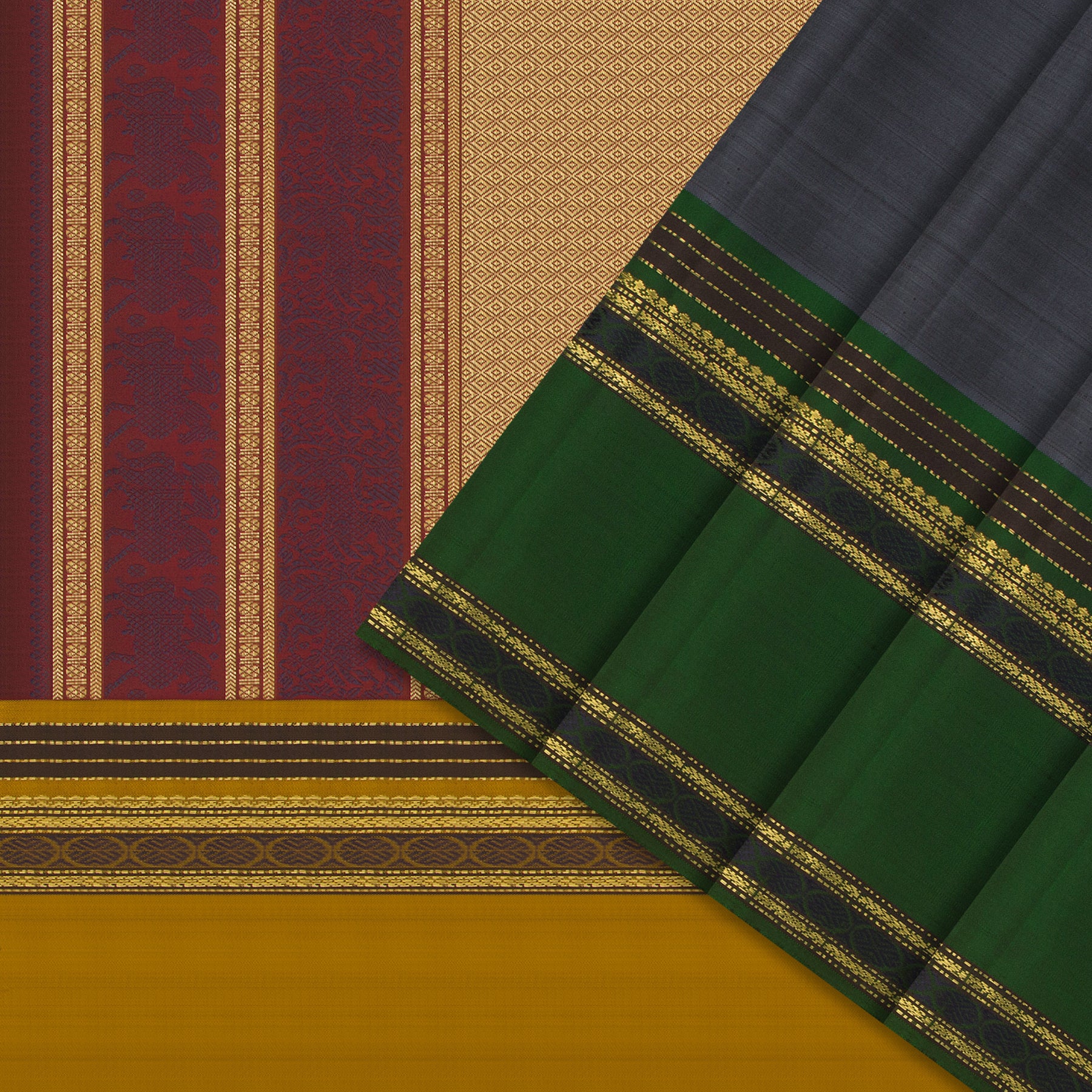 Kanakavalli Kanjivaram Silk Sari 25-040-HS001-03119 - Cover View