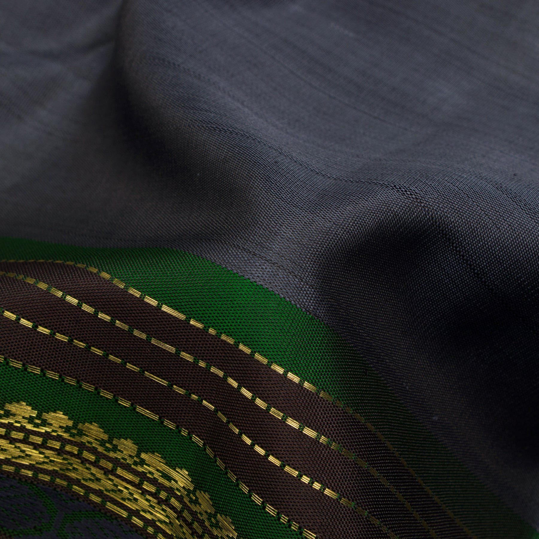 Kanakavalli Kanjivaram Silk Sari 25-040-HS001-03119 - Fabric View