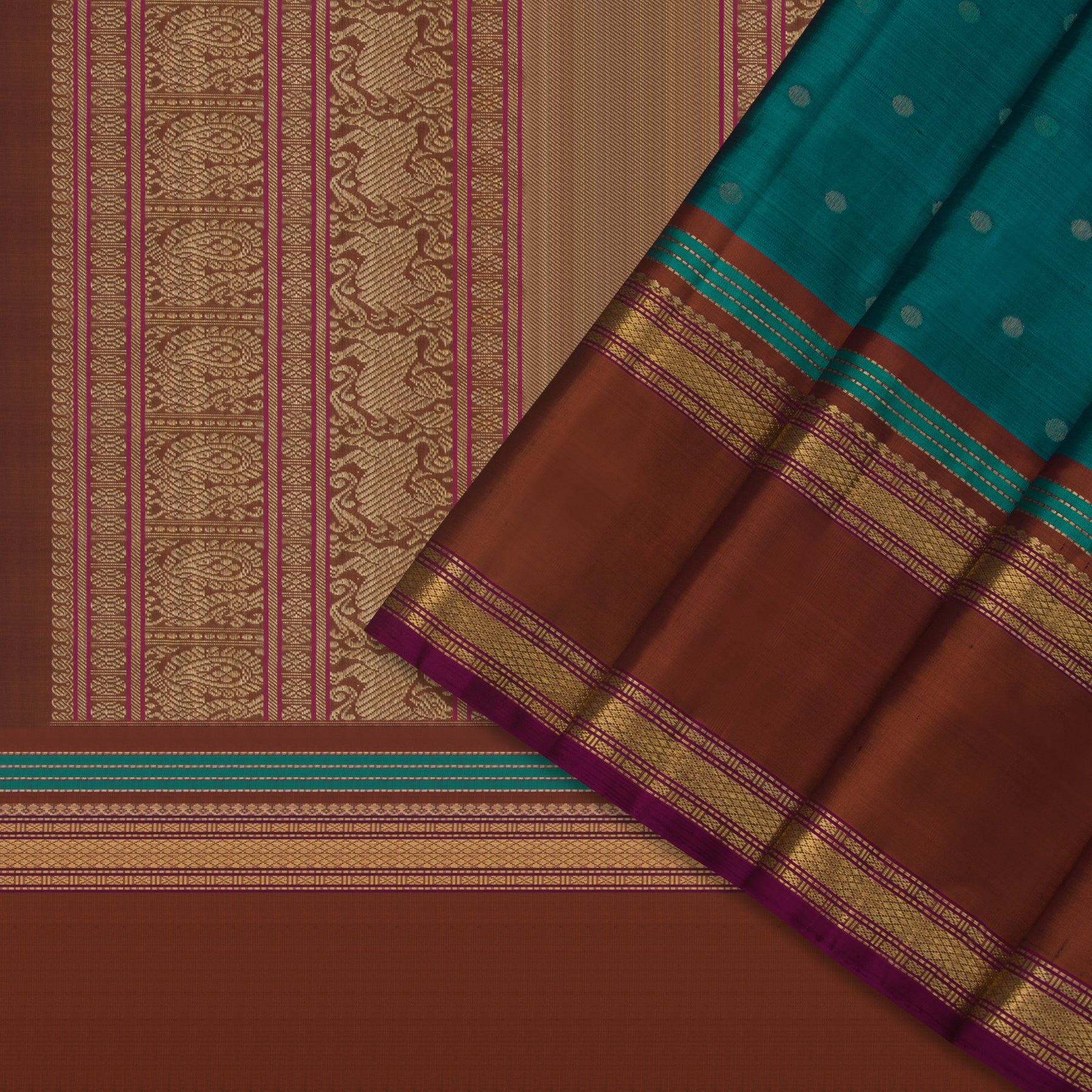 Kanakavalli Kanjivaram Silk Sari 25-040-HS001-03148 - Cover View