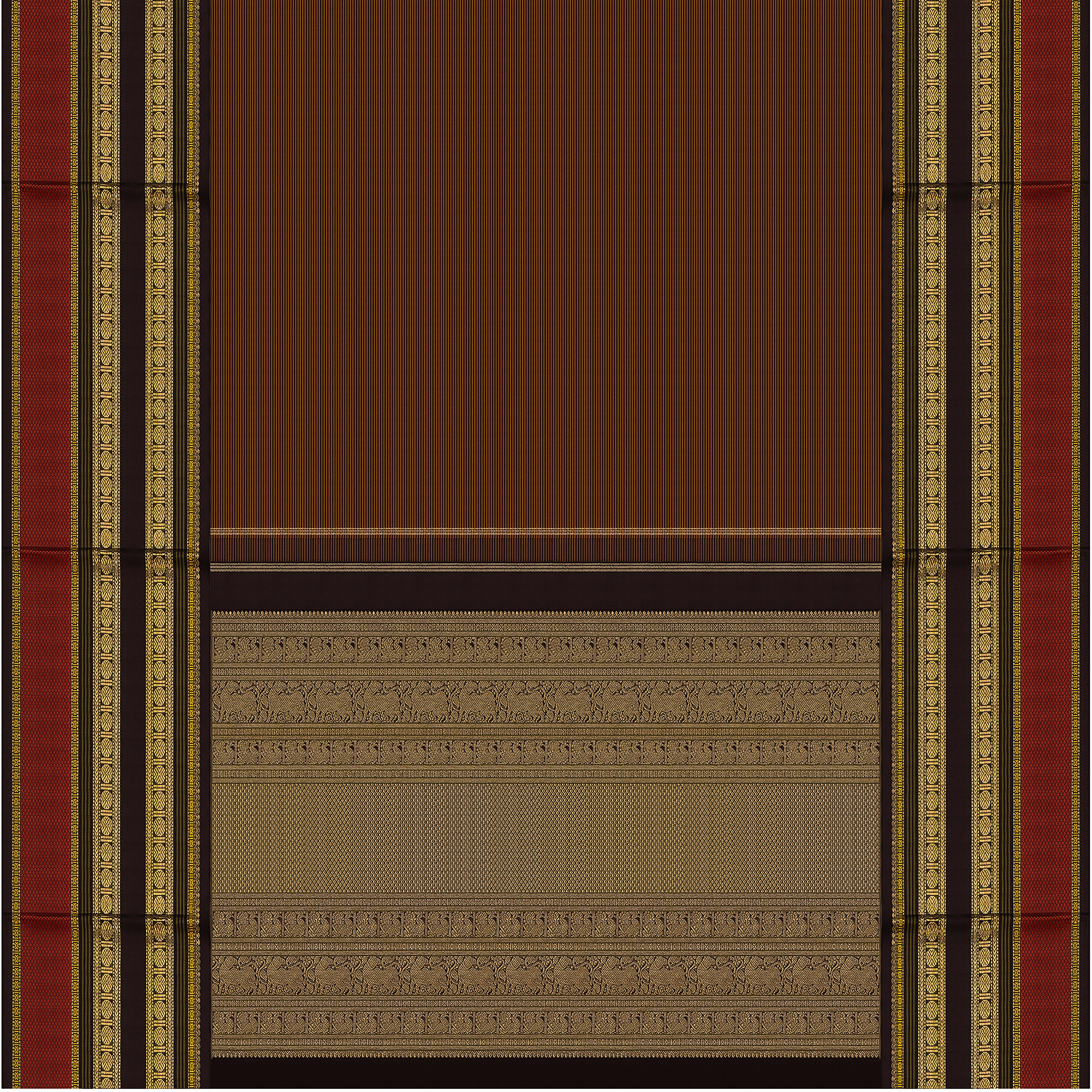 Kanakavalli Kanjivaram Silk Sari 25-040-HS001-03155 - Full View