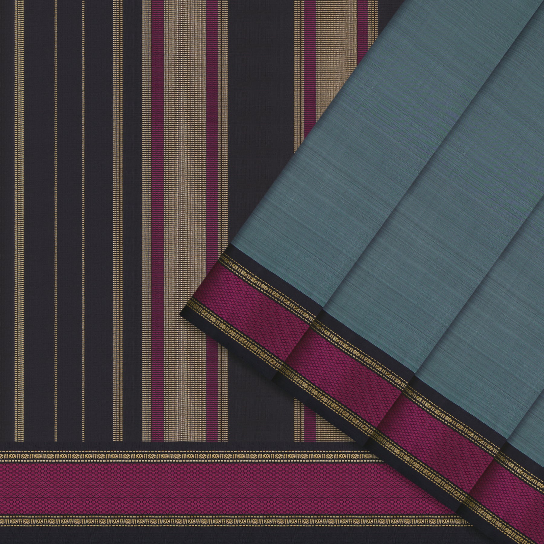 Kanakavalli Kanjivaram Silk Sari 25-040-HS001-04117 - Cover View