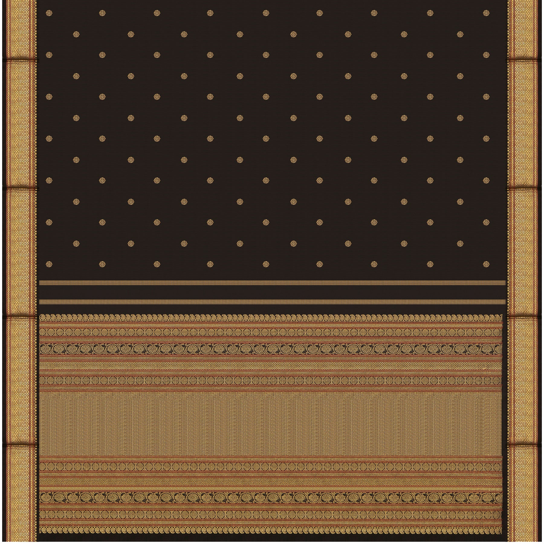 Kanakavalli Kanjivaram Silk Sari 25-040-HS001-04126 - Full View