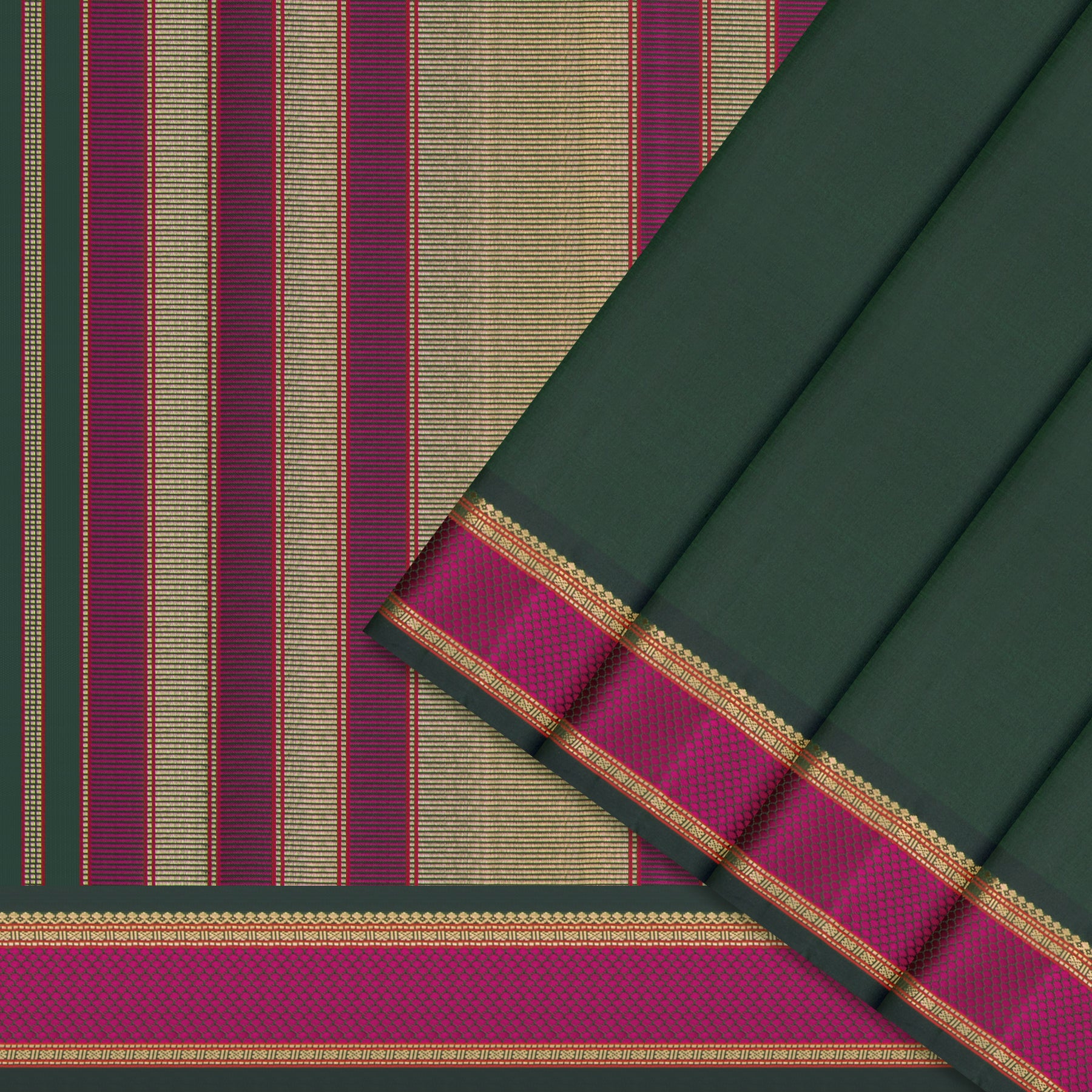 Kanakavalli Kanjivaram Silk Sari 25-040-HS001-04127 - Cover View