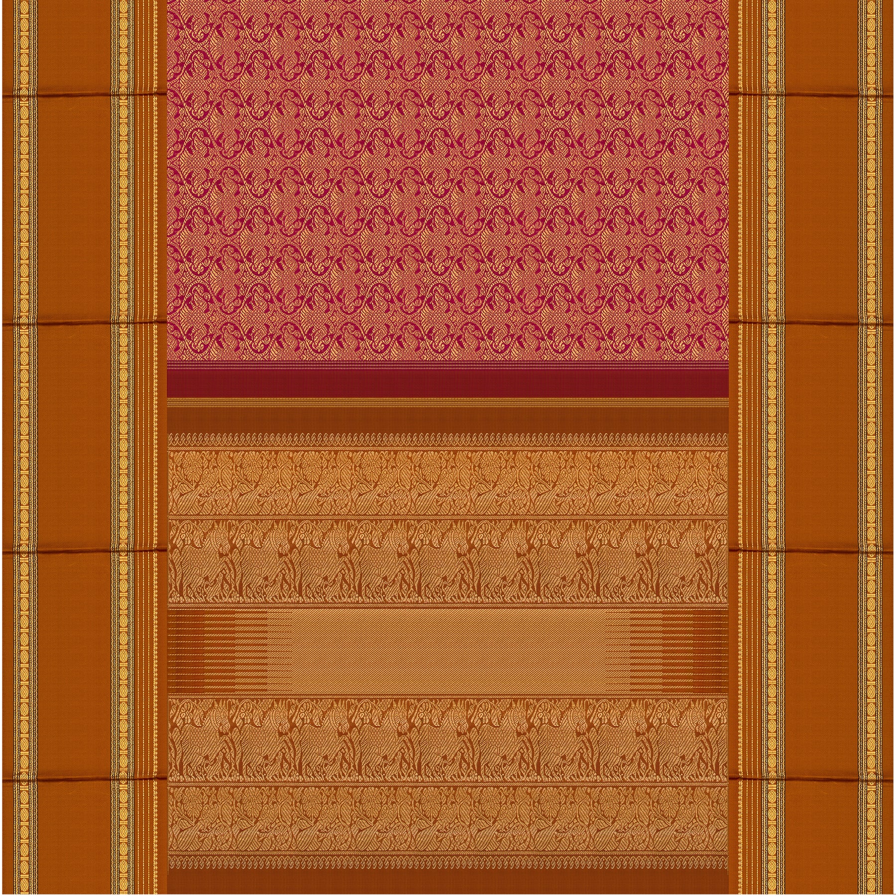Kanakavalli Kanjivaram Silk Sari 25-040-HS001-04138 - Full View