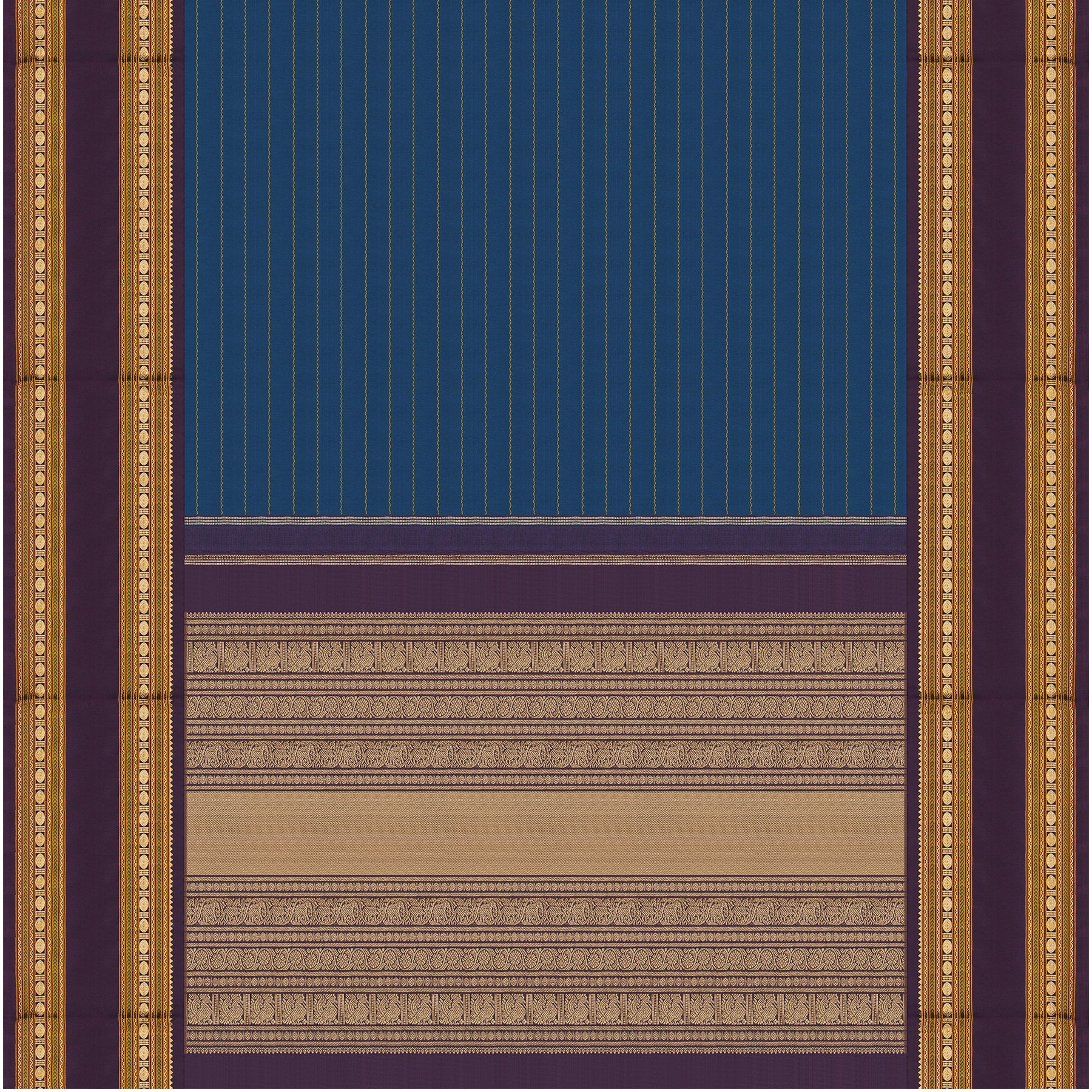 Kanakavalli Kanjivaram Silk Sari 25-040-HS001-04515 - Full View