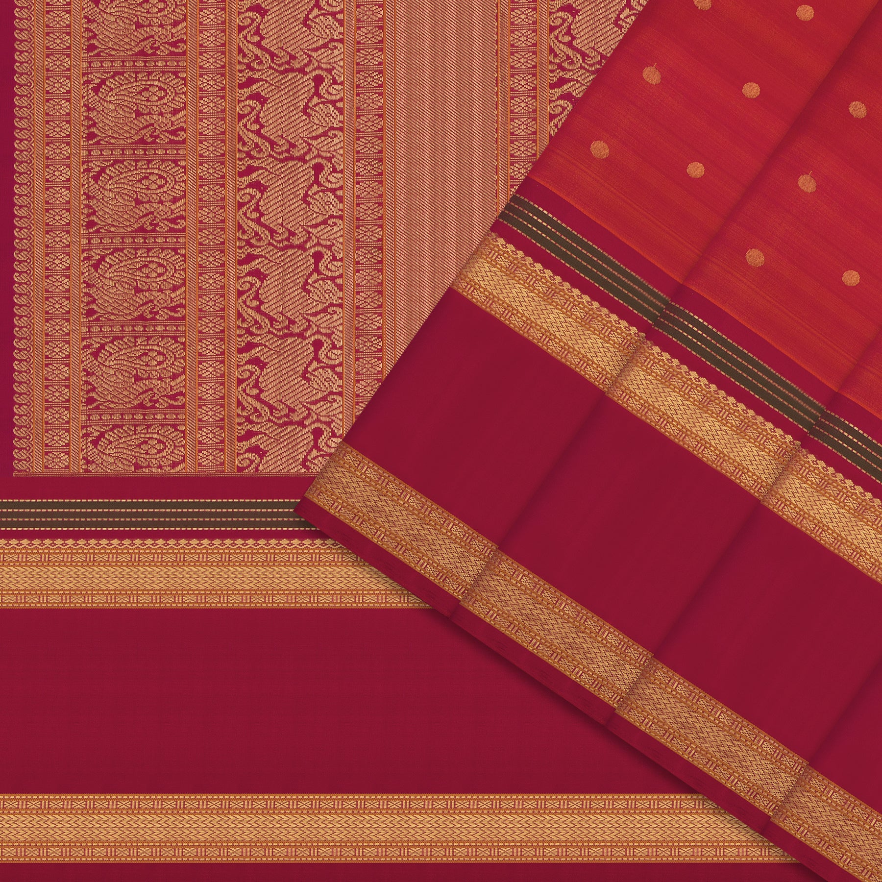 Kanakavalli Kanjivaram Silk Sari 25-040-HS001-04835 - Cover View