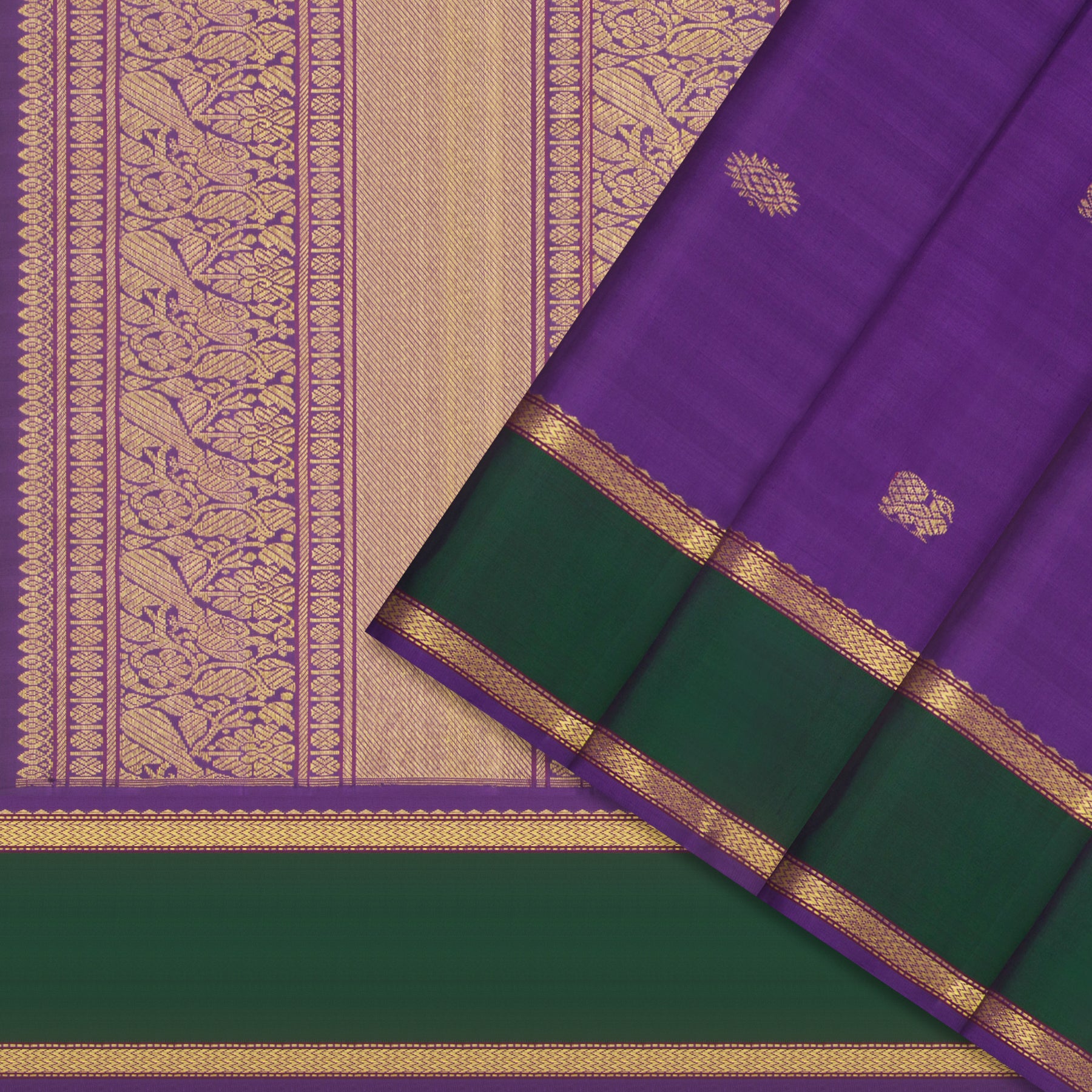 Kanakavalli Kanjivaram Silk Sari 25-040-HS001-04836 - Cover View