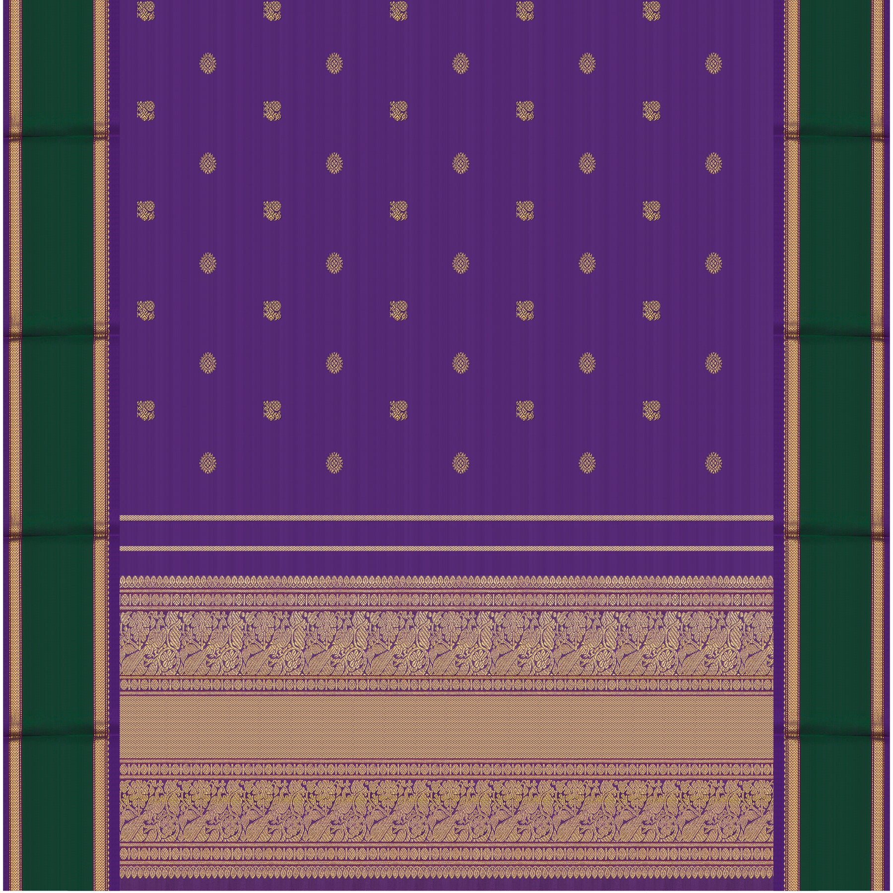 Kanakavalli Kanjivaram Silk Sari 25-040-HS001-04836 - Full View