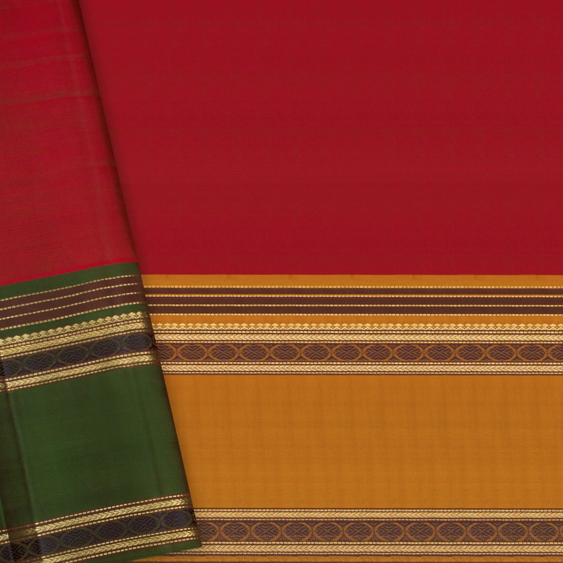 Kanakavalli Kanjivaram Silk Sari 25-040-HS001-04852 - Blouse View