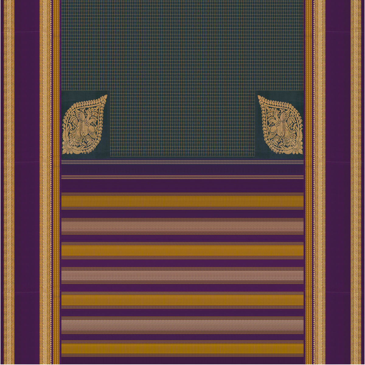 Kanakavalli Kanjivaram Silk Sari 25-040-HS001-04856