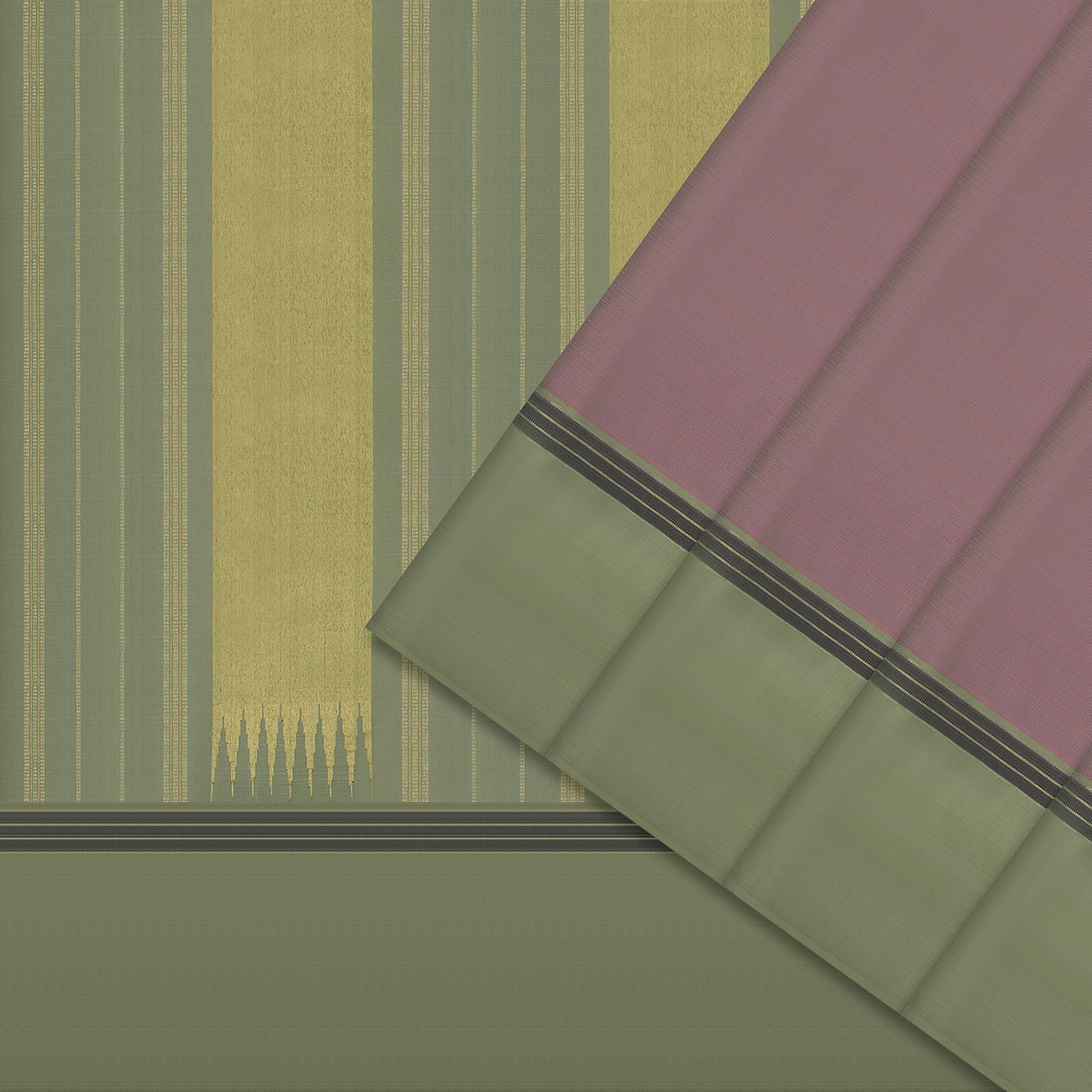 Kanakavalli Kanjivaram Silk Sari 25-040-HS001-04858 - Cover View