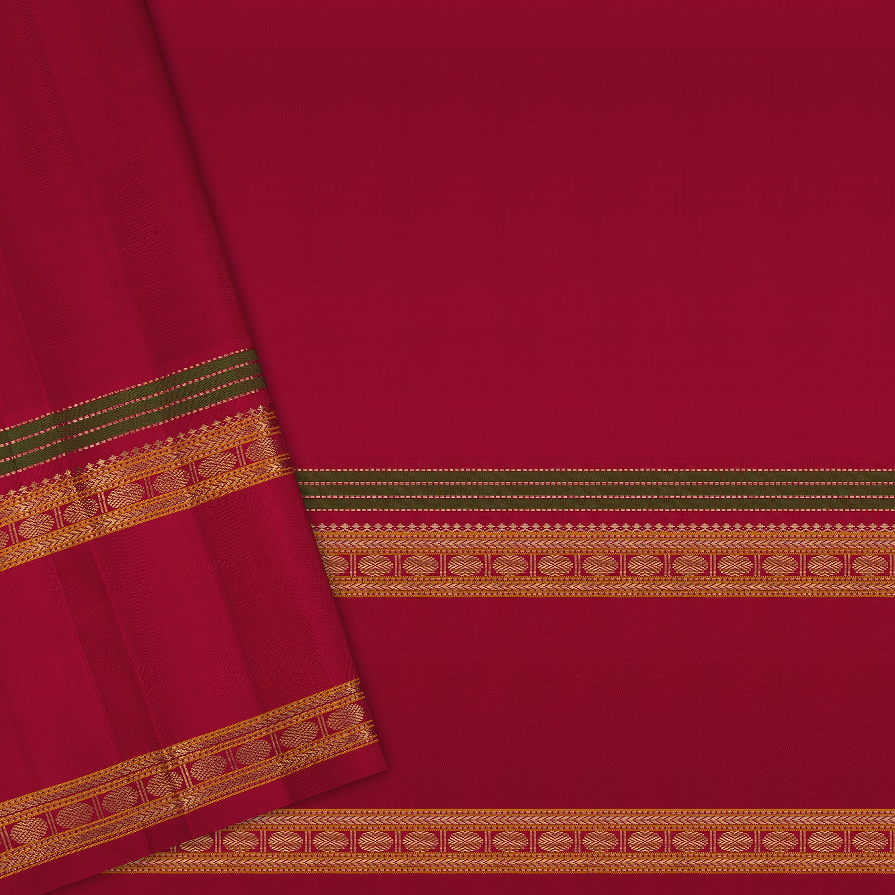 Kanakavalli Kanjivaram Silk Sari 25-040-HS001-04869 - Blouse View