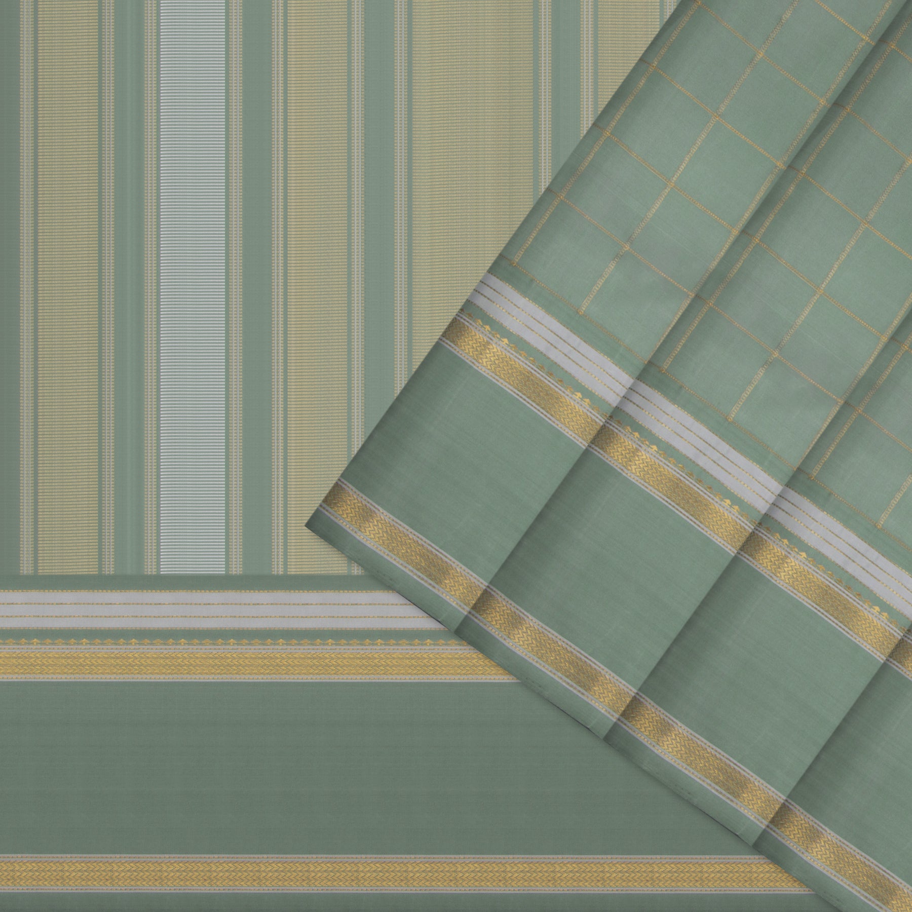 Kanakavalli Kanjivaram Silk Sari 25-040-HS001-04889 - Cover View