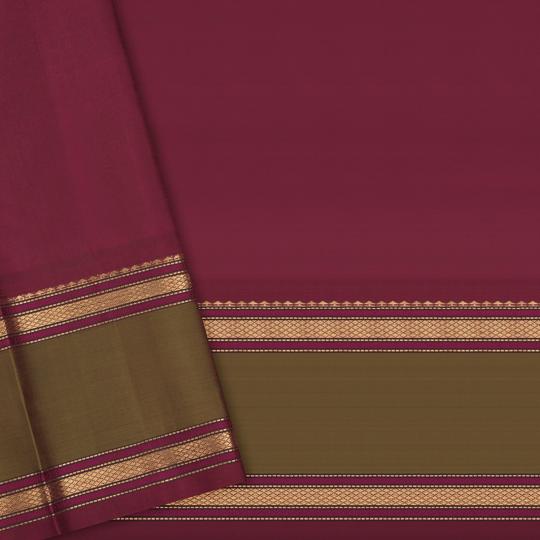 Kanakavalli Kanjivaram Silk Sari 25-040-HS001-05884 - Blouse View