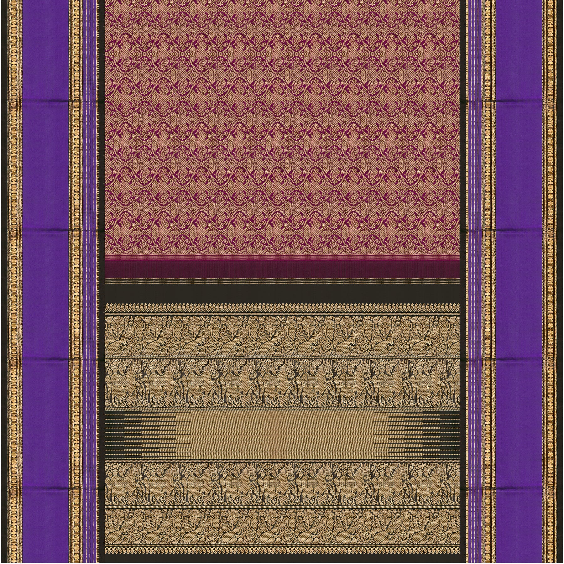 Kanakavalli Kanjivaram Silk Sari 25-040-HS001-06521