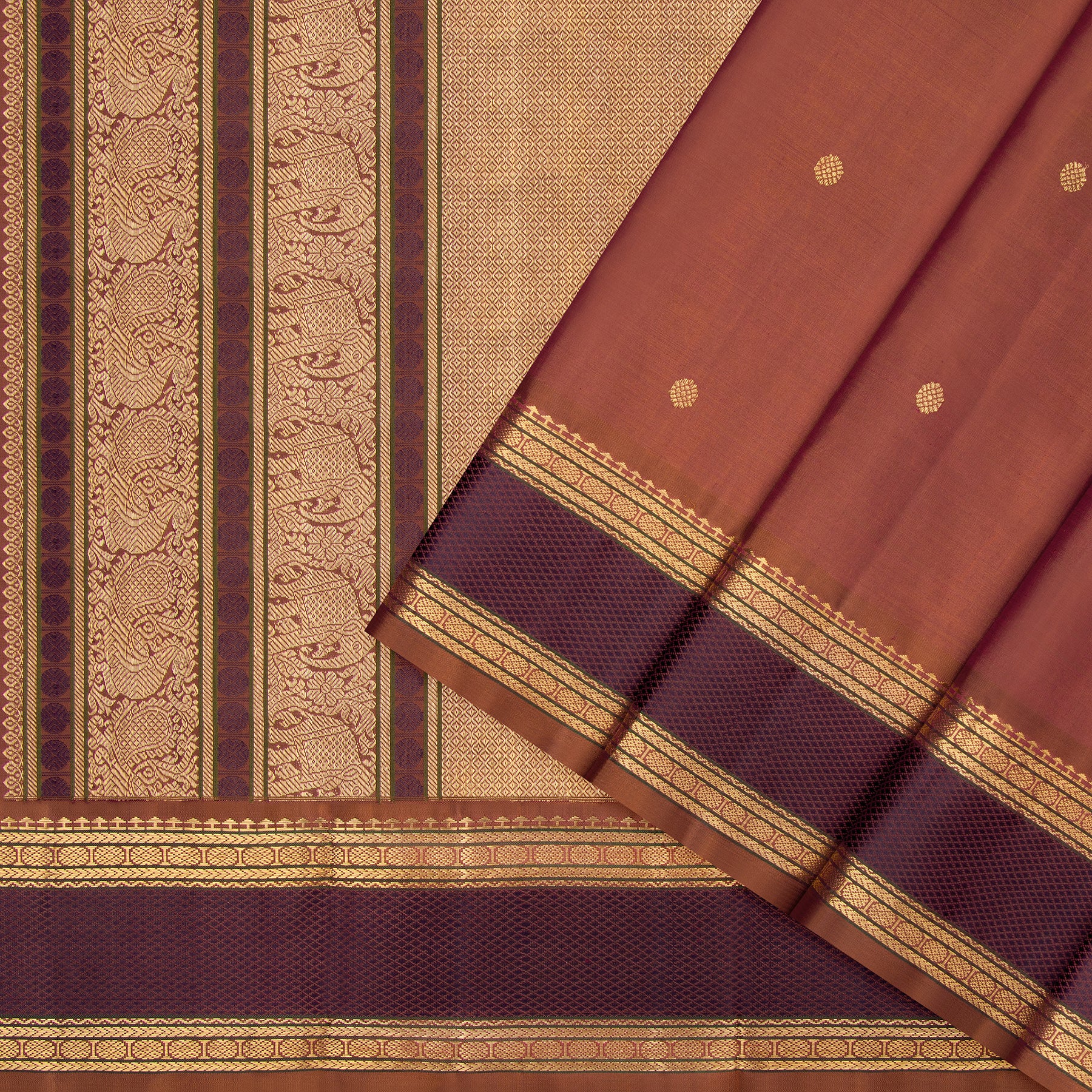 Kanakavalli Kanjivaram Silk Sari 25-040-HS001-06541 - Cover View