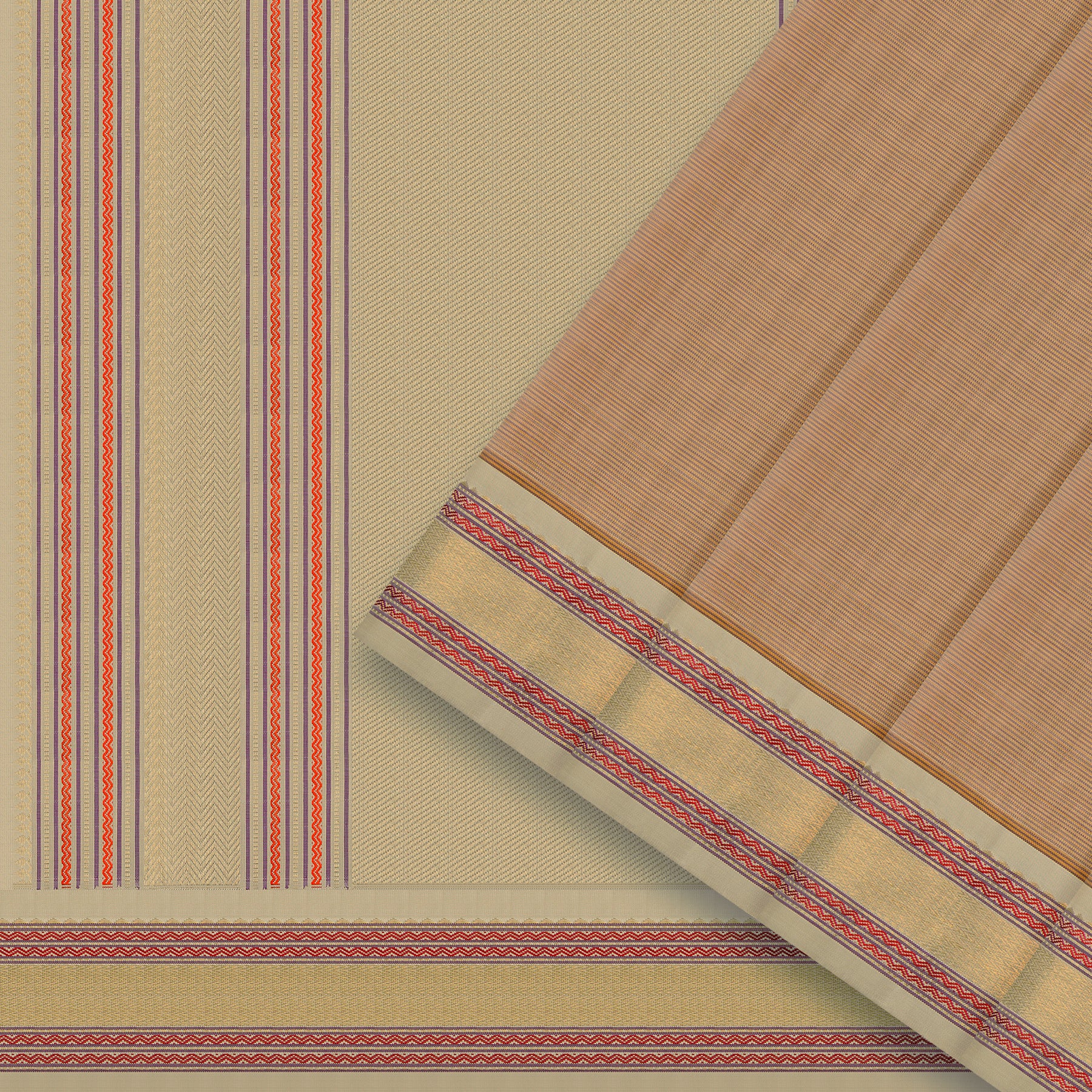 Kanakavalli Kanjivaram Silk Sari 25-040-HS001-06571 - Cover View